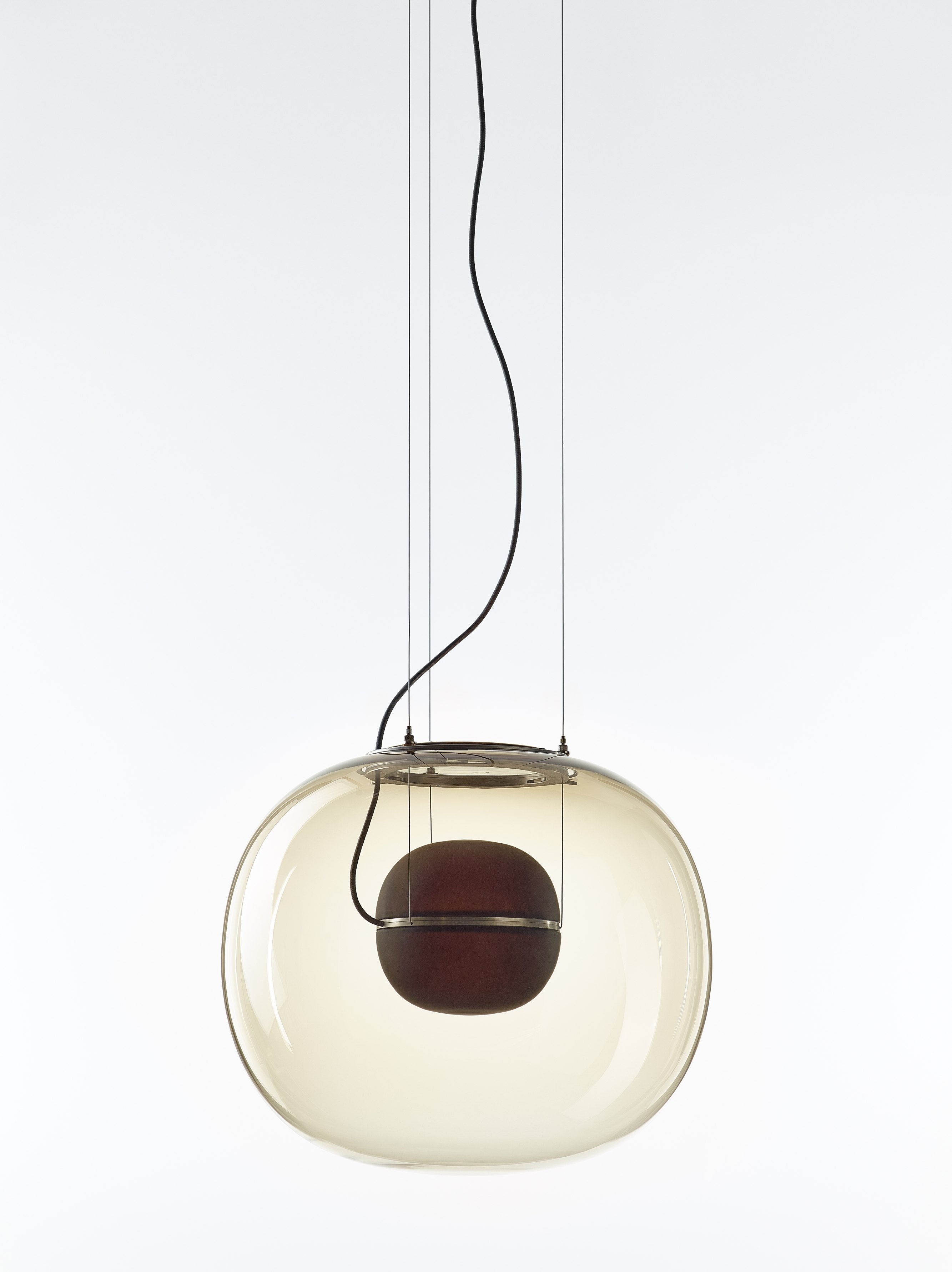 Lampa wisząca BIG ONE dmuchane szkło