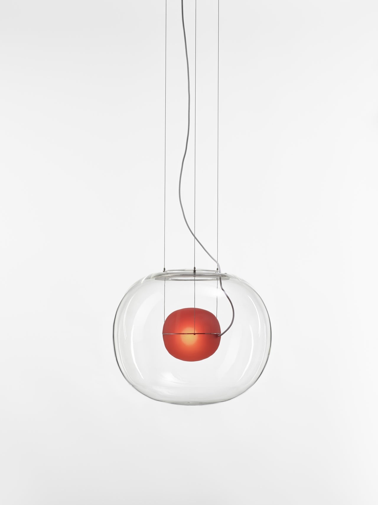 Lampa wisząca BIG ONE dmuchane szkło