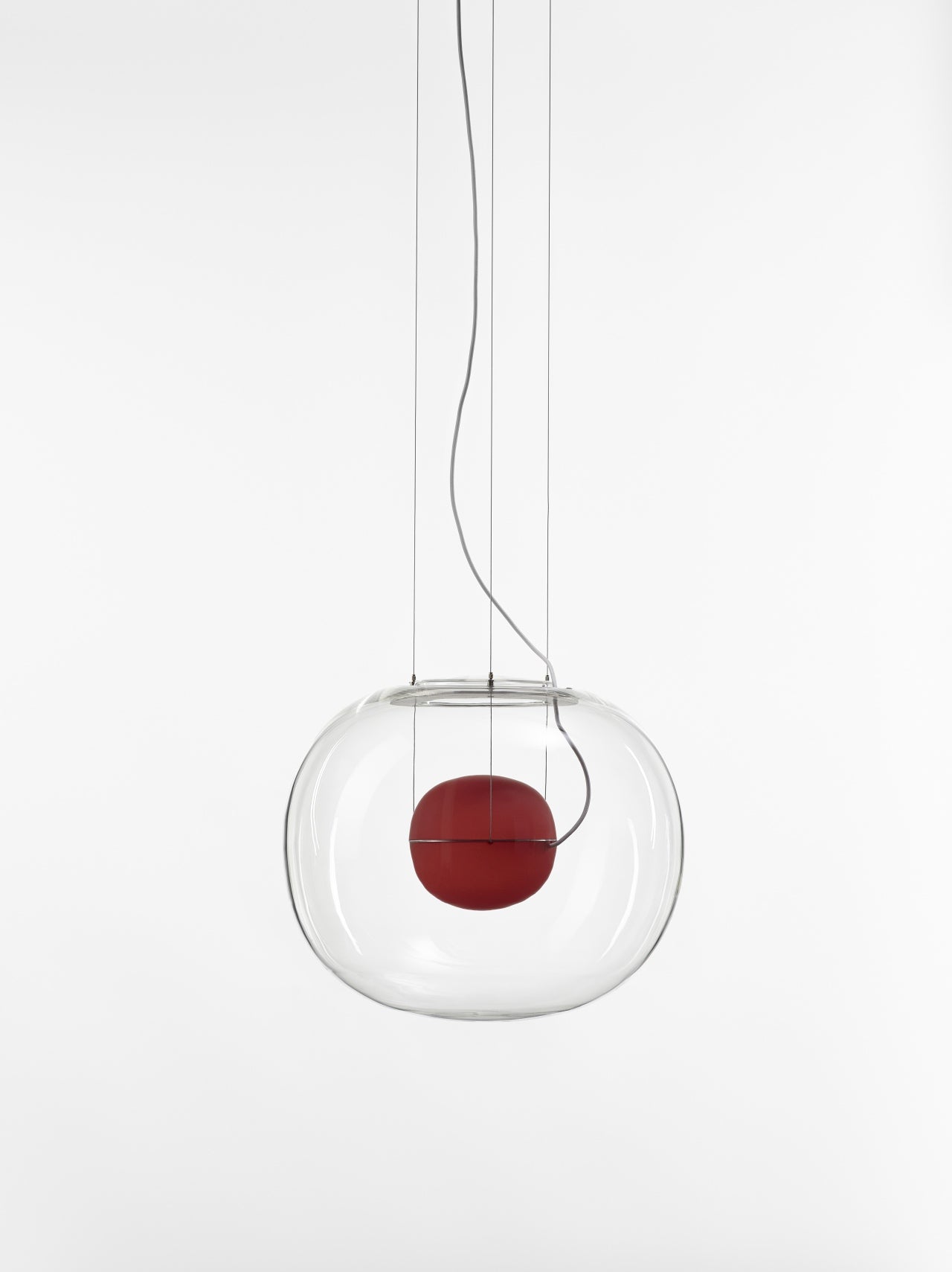 Lampa wisząca BIG ONE dmuchane szkło