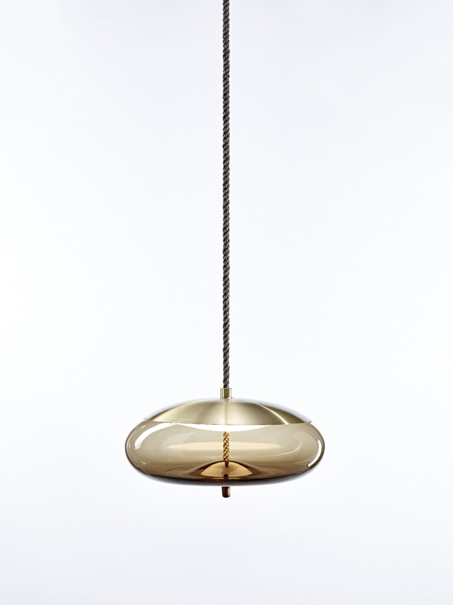 Lampa wisząca KNOT - DISCO szklana
