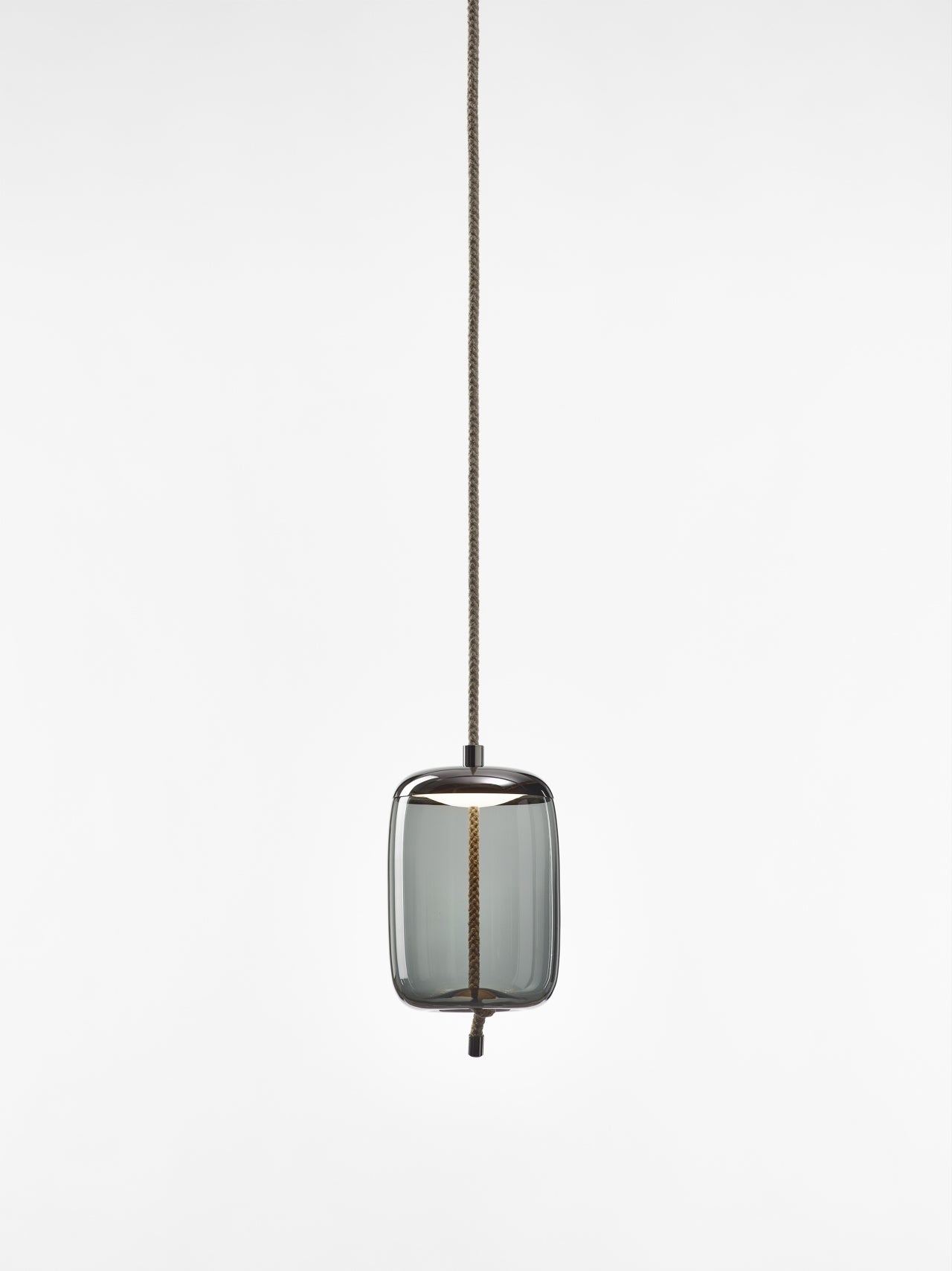 Lampa wisząca KNOT SMALL - CILINDRO szklana