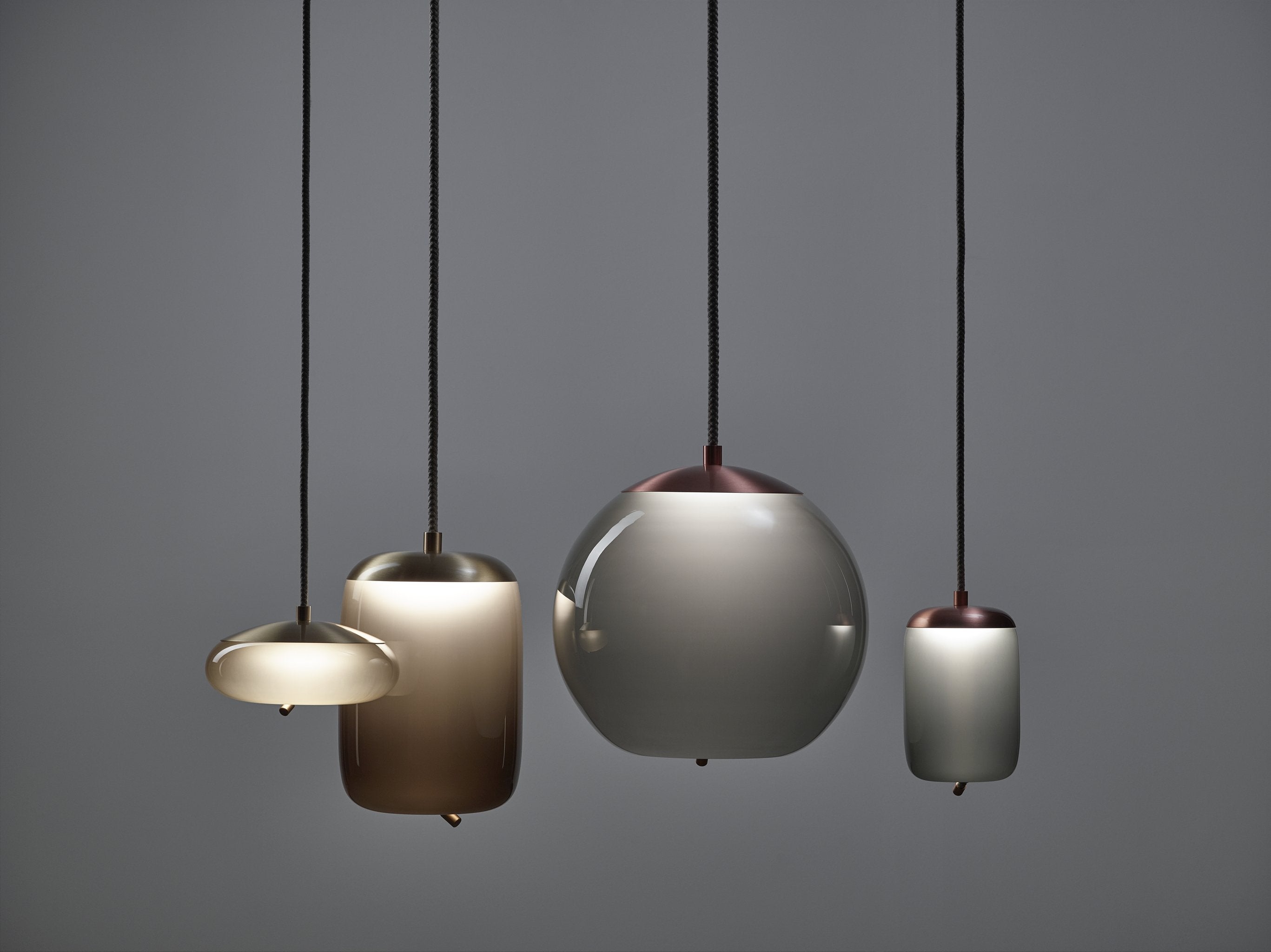Lampa wisząca KNOT SMALL - UOVO szklana