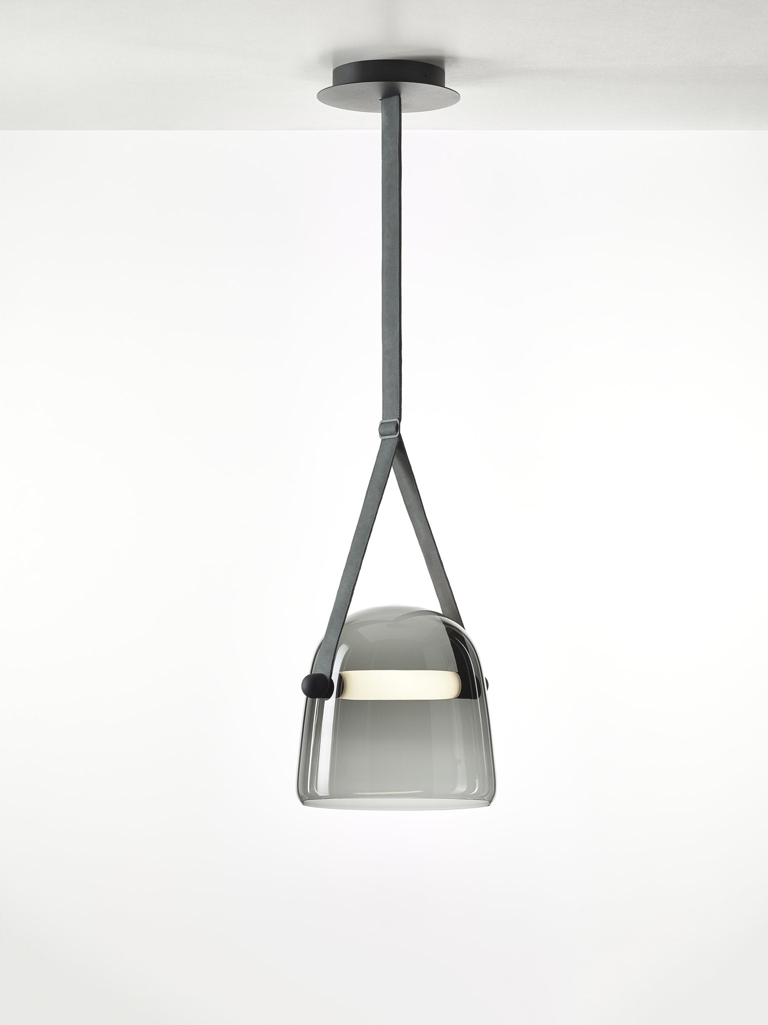 Lampa wisząca MONA czarna podsufitka