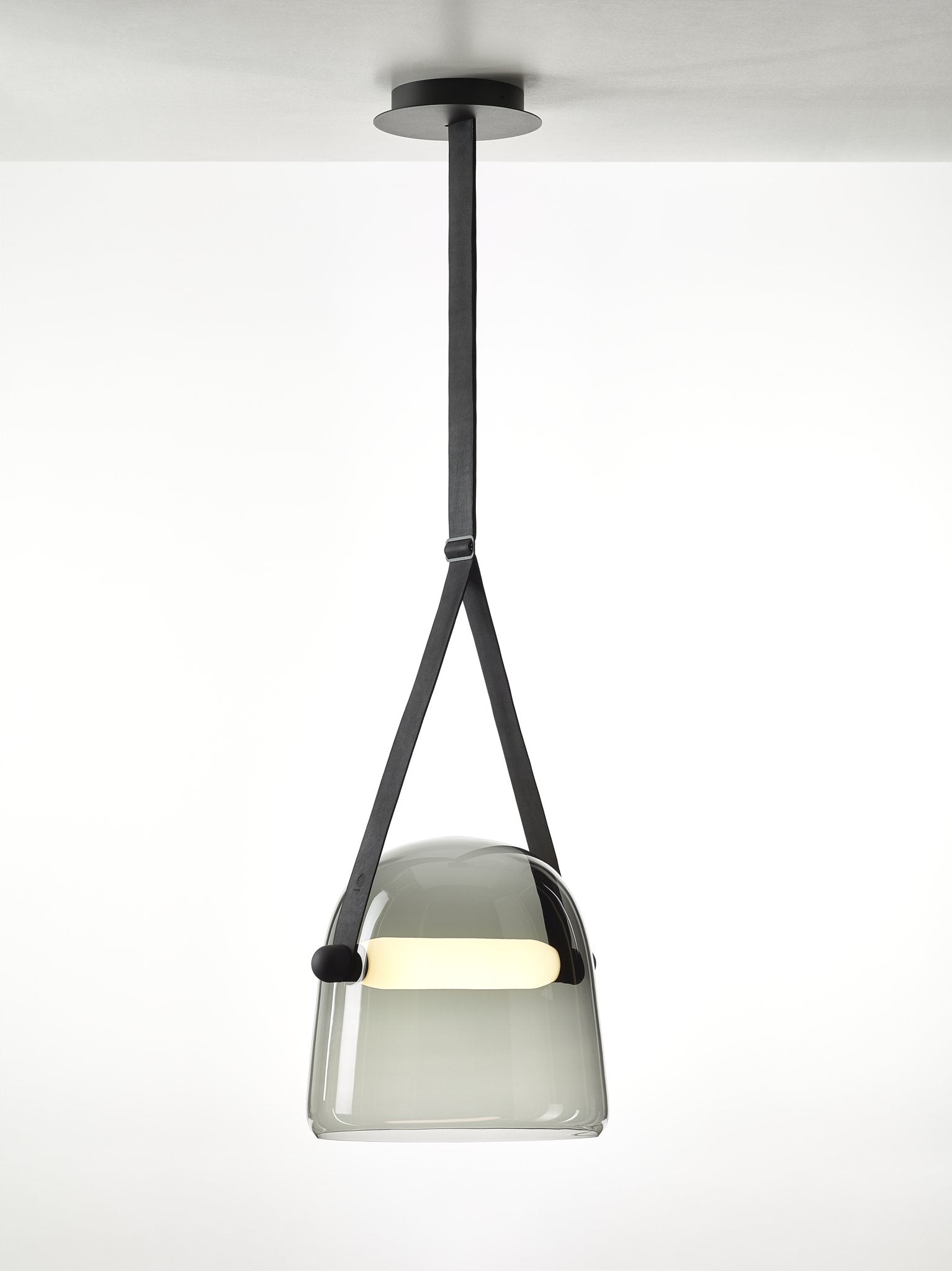 Lampa wisząca MONA czarna podsufitka