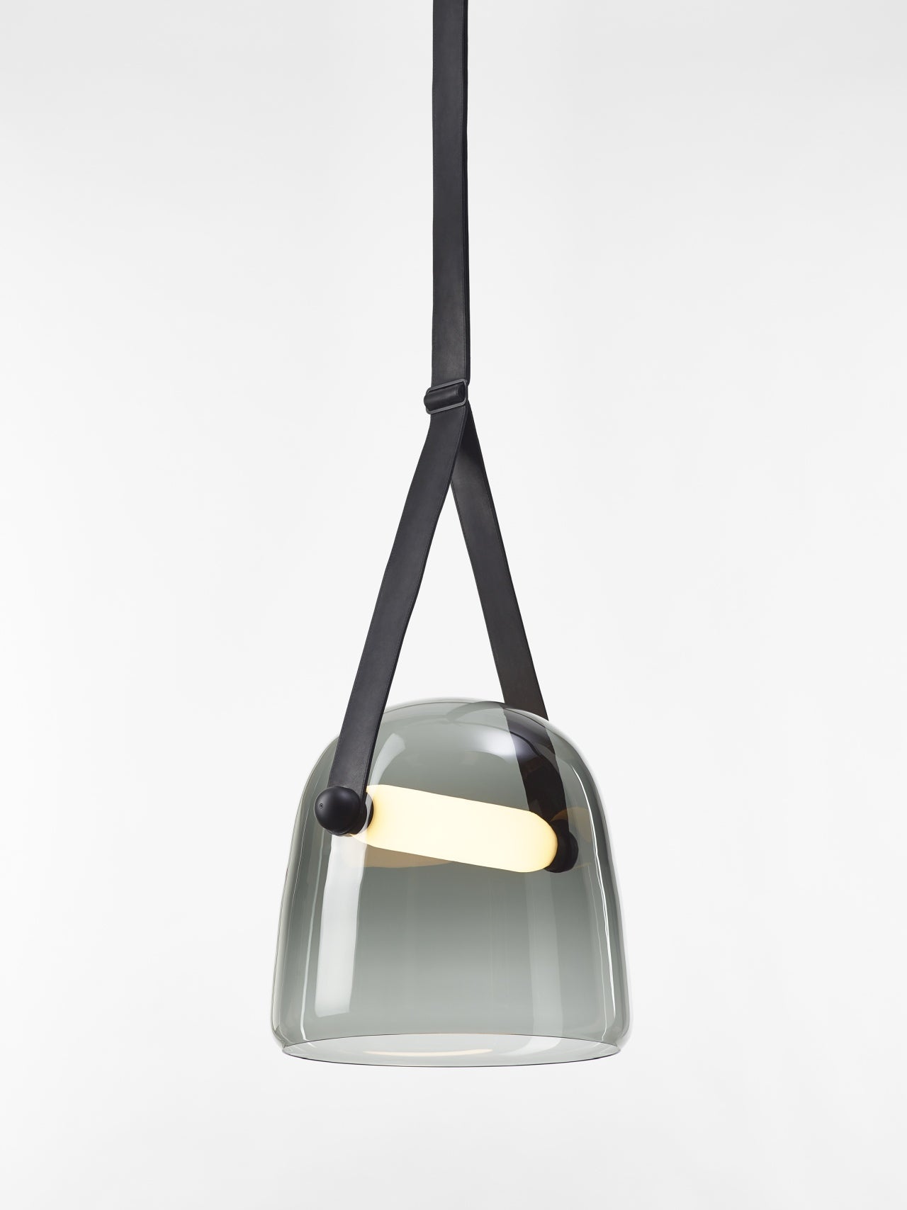 Lampa wisząca MONA czarna podsufitka