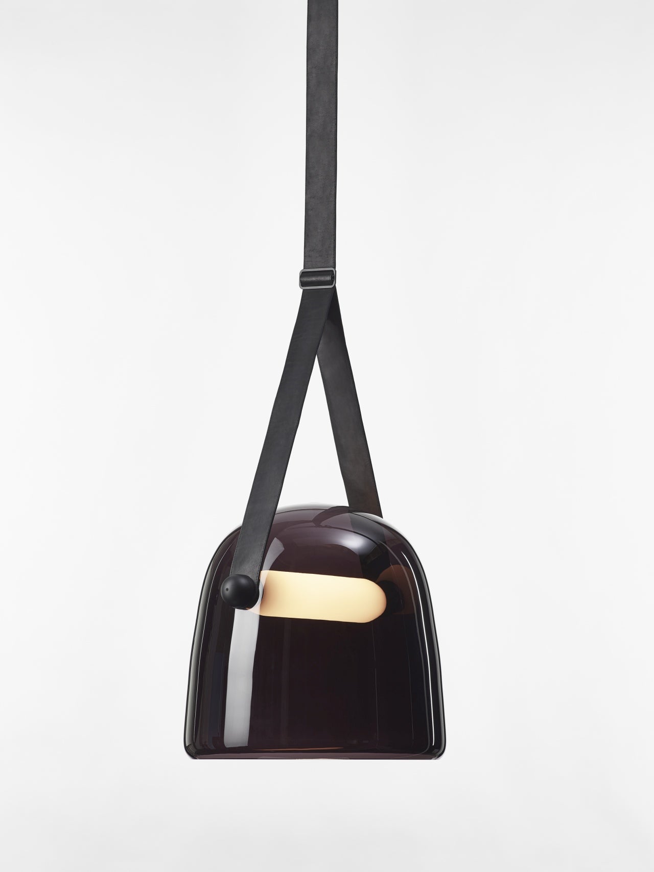 Lampa wisząca MONA czarna podsufitka