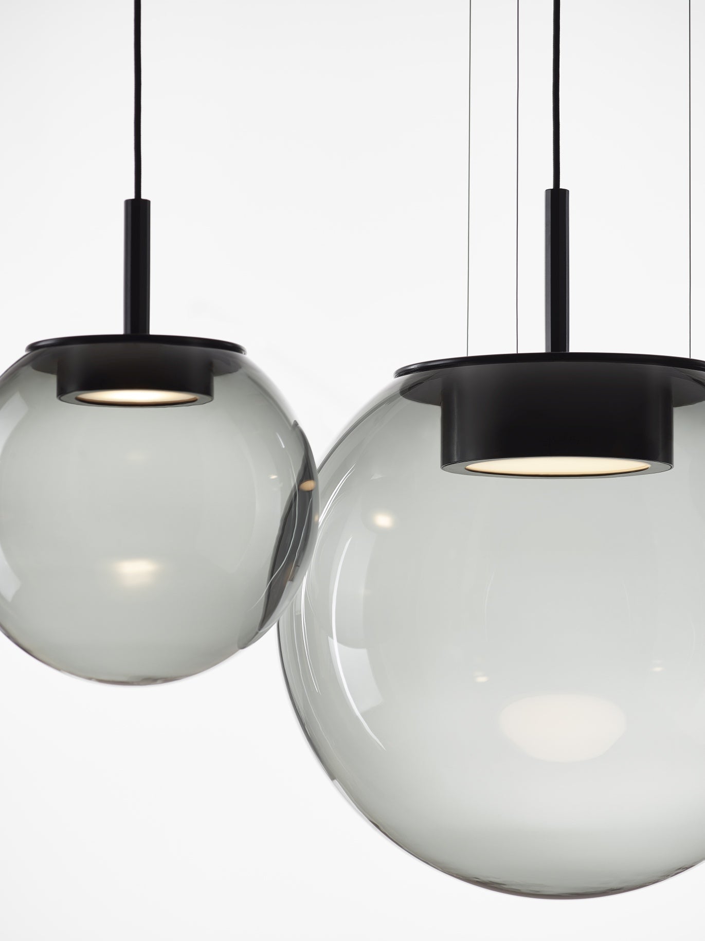 Lampa wisząca ORBIS dmuchane szkło