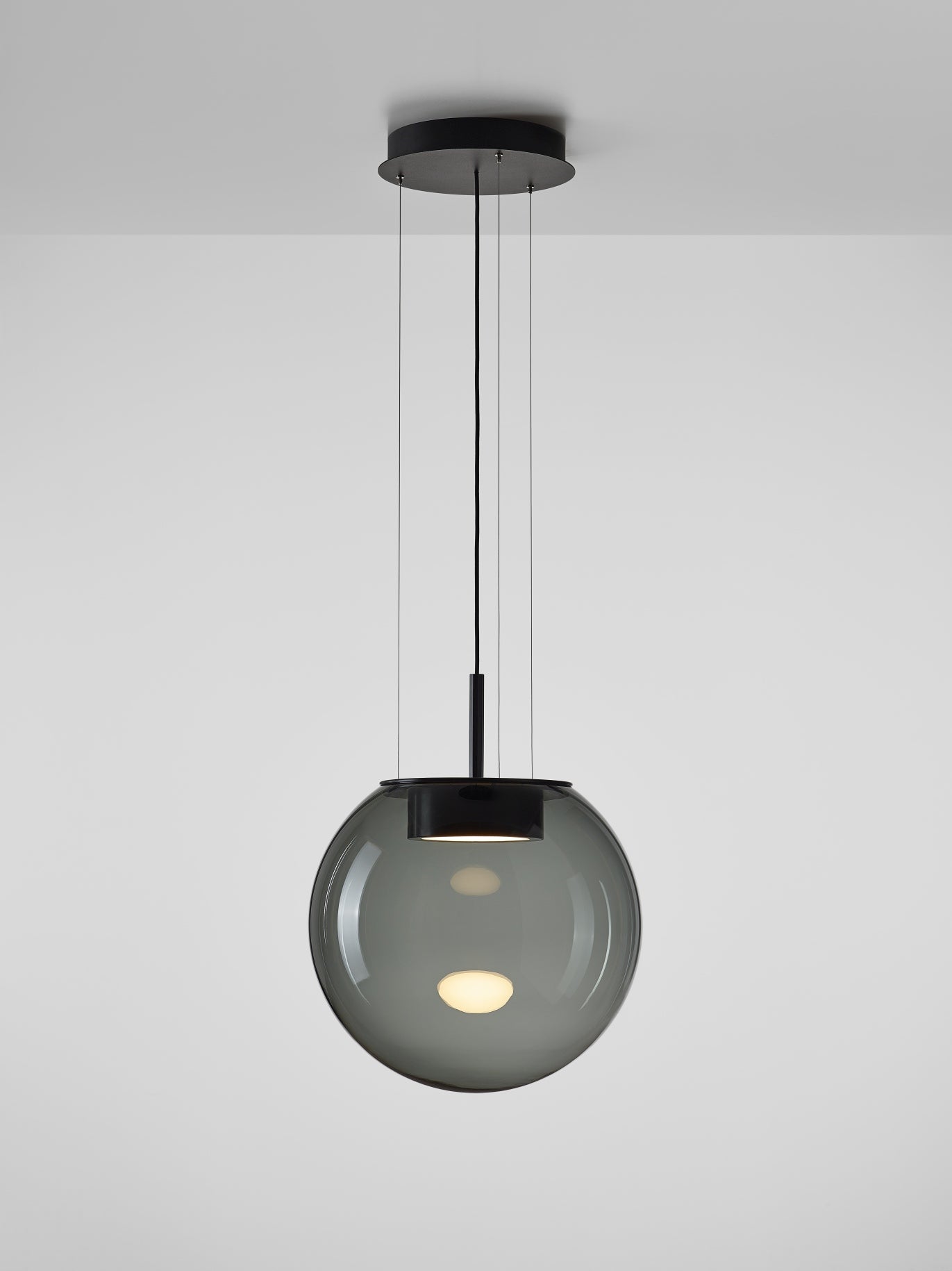 Lampa wisząca ORBIS dmuchane szkło