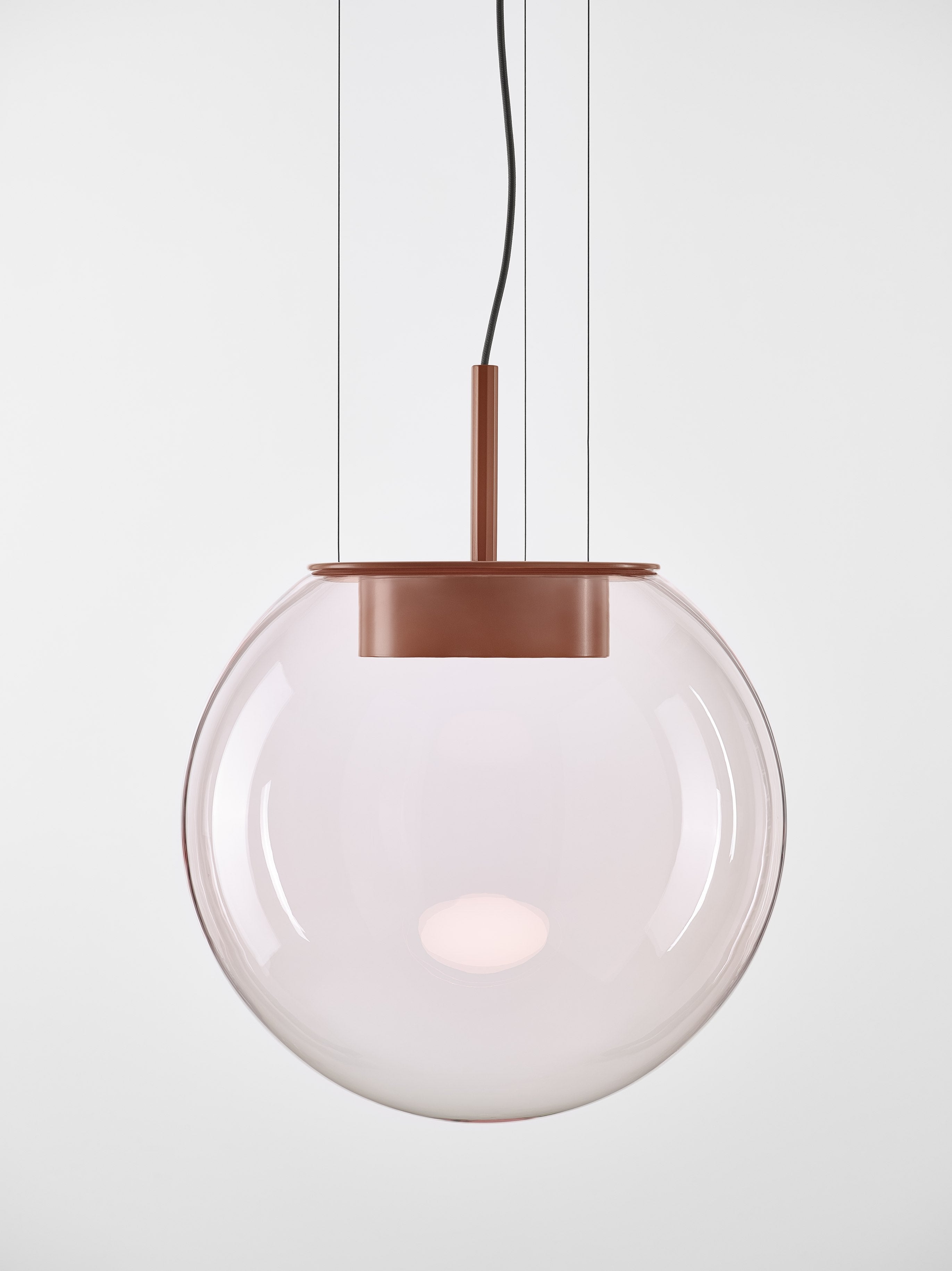Lampa wisząca ORBIS dmuchane szkło