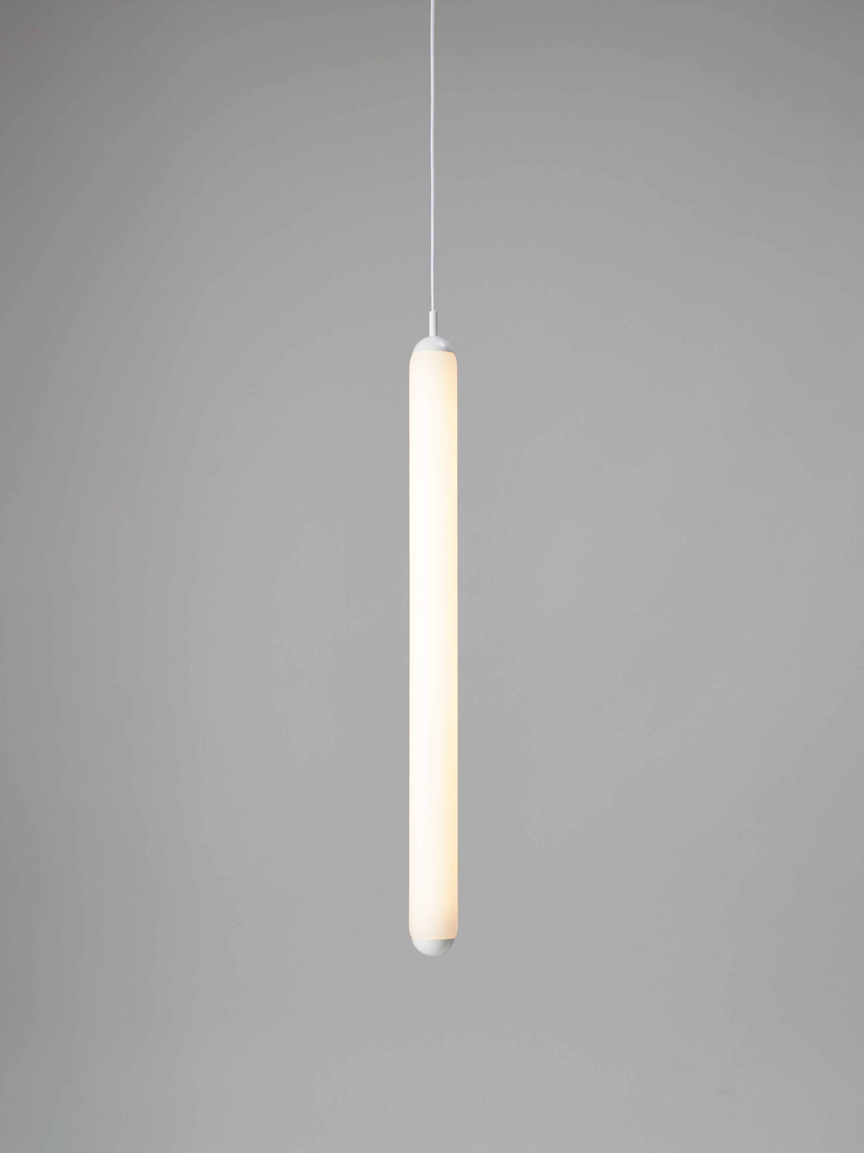 Lampa wisząca PURO SOLO - VERTICAL szkło matowe