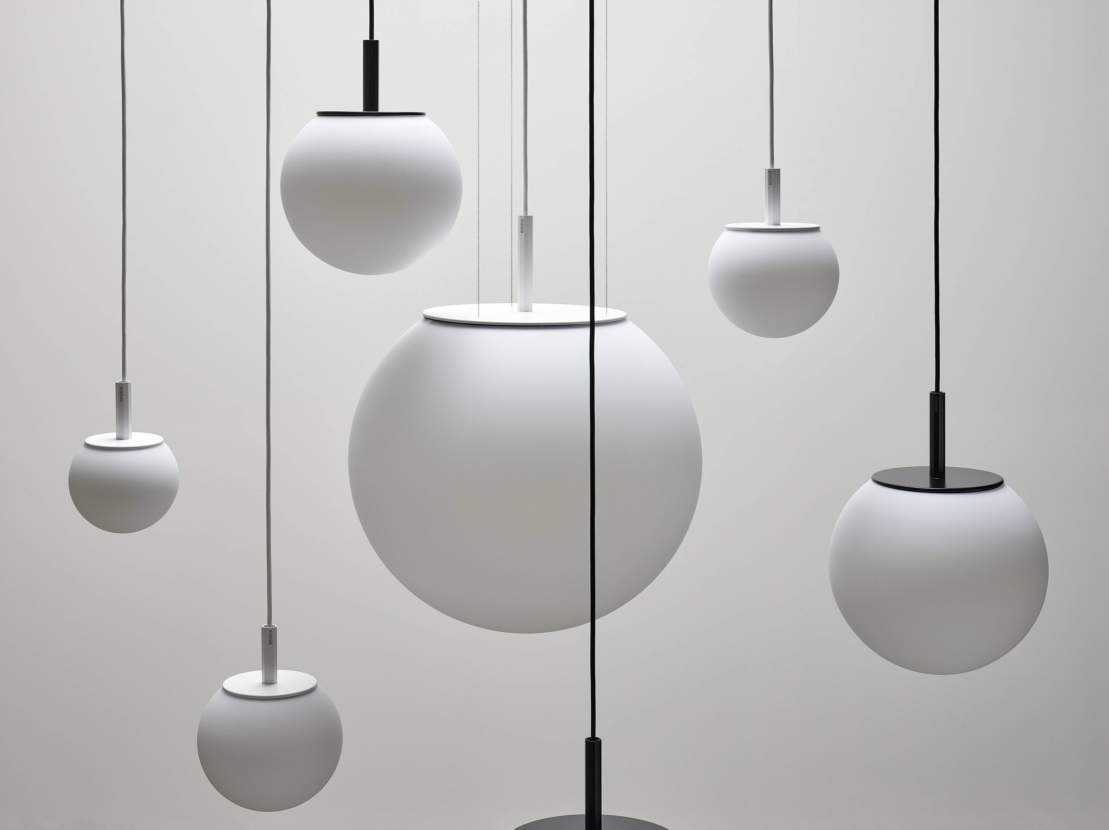 Lampa wisząca SFERA szkło matowe