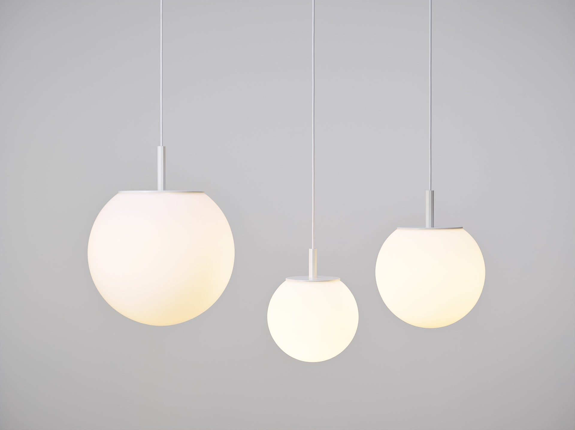 Lampa wisząca SFERA szkło matowe