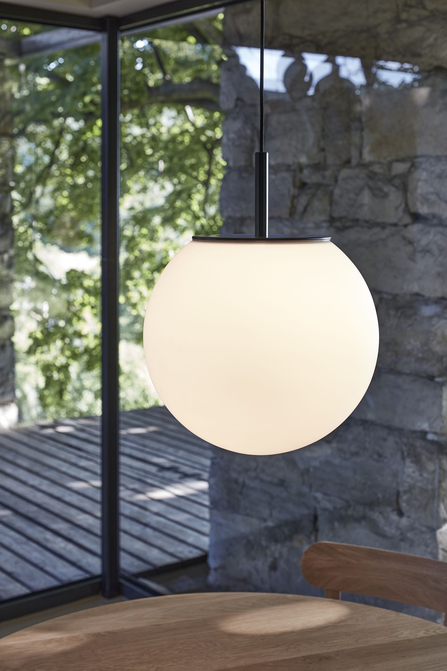 Lampa wisząca SFERA szkło matowe