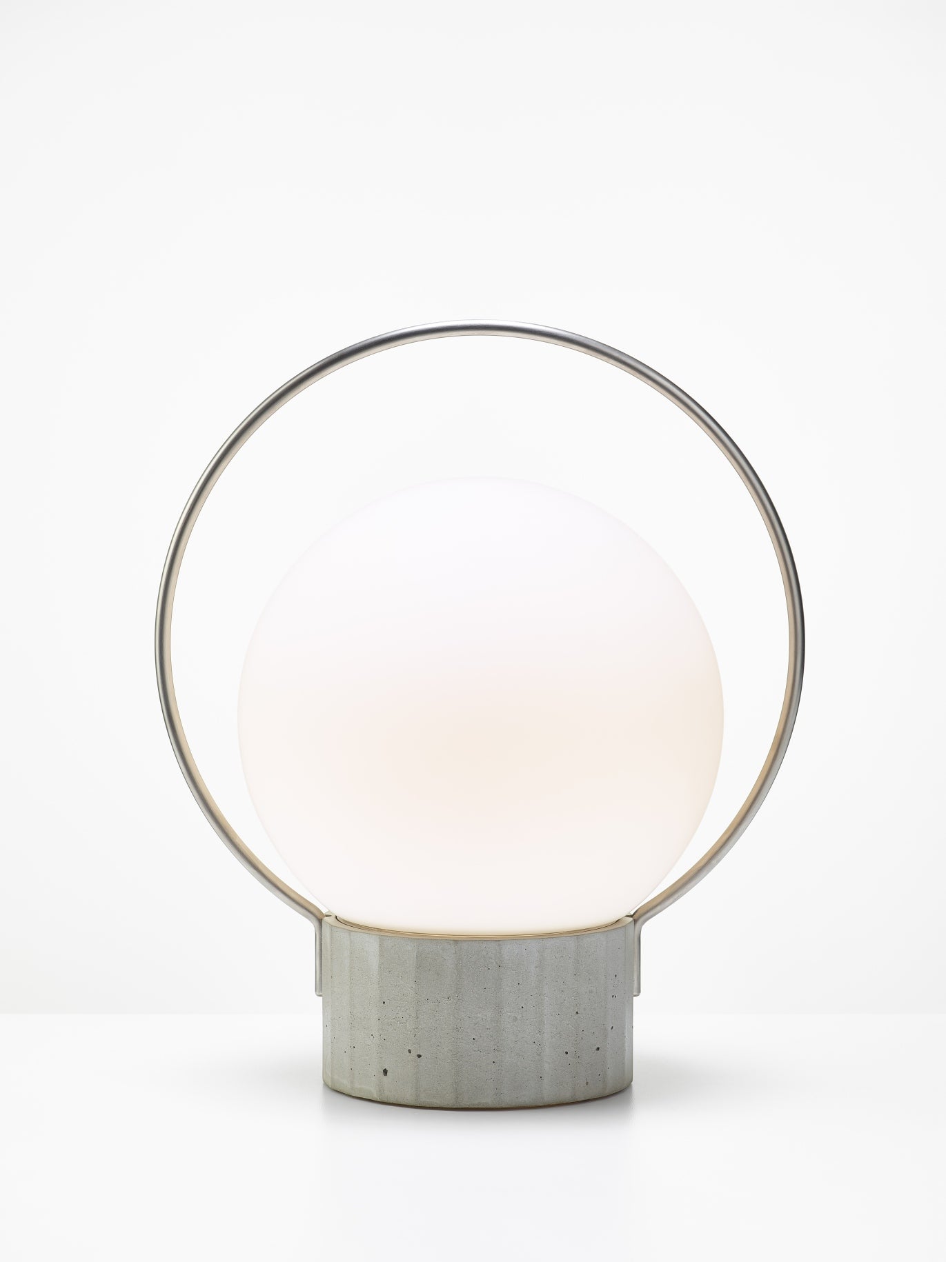 Tragbare Außen-Tischlampe SFERA PORTABLE glänzendes Glas