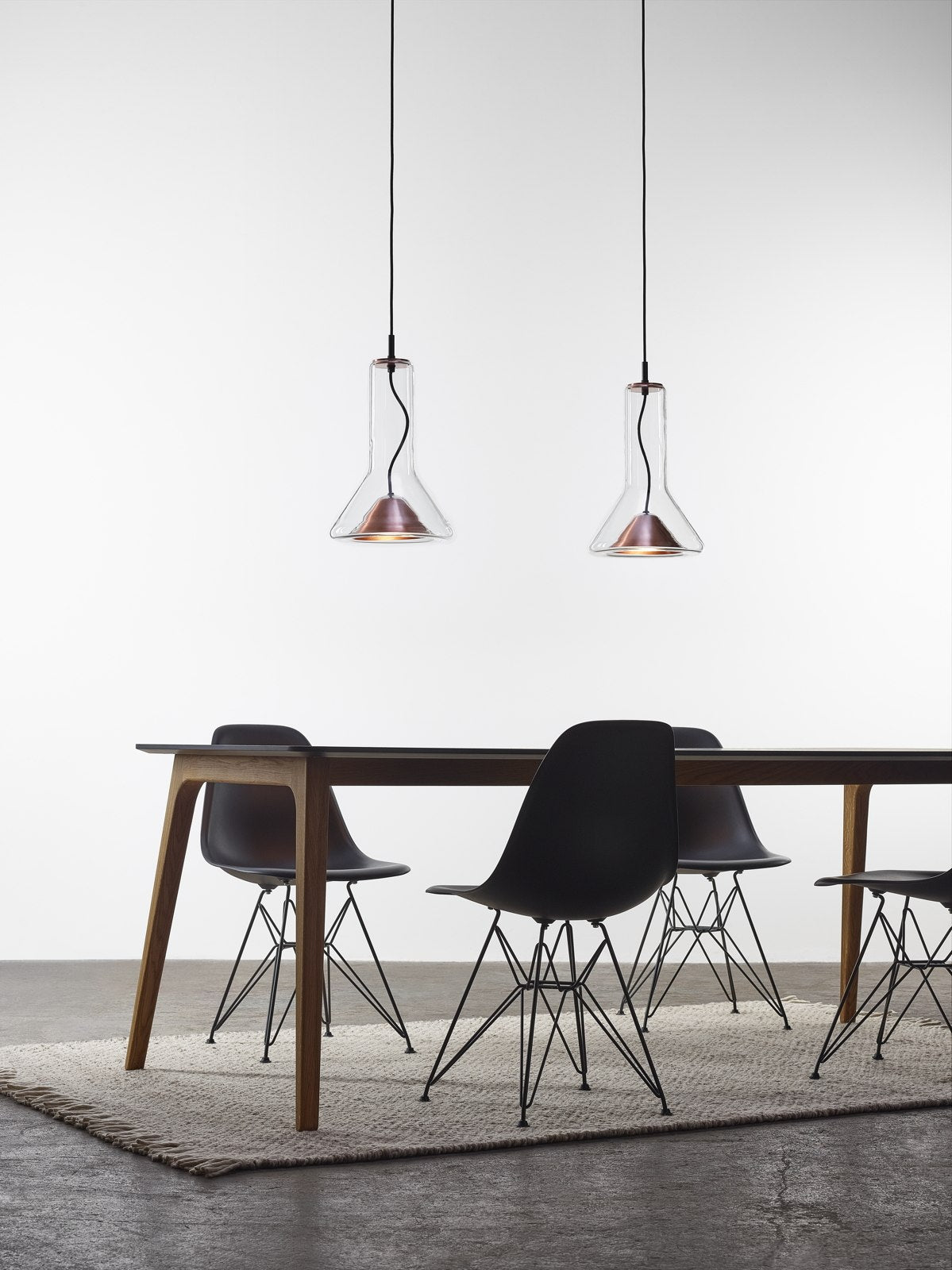 Lampa wisząca WHISTLE szkło dmuchane