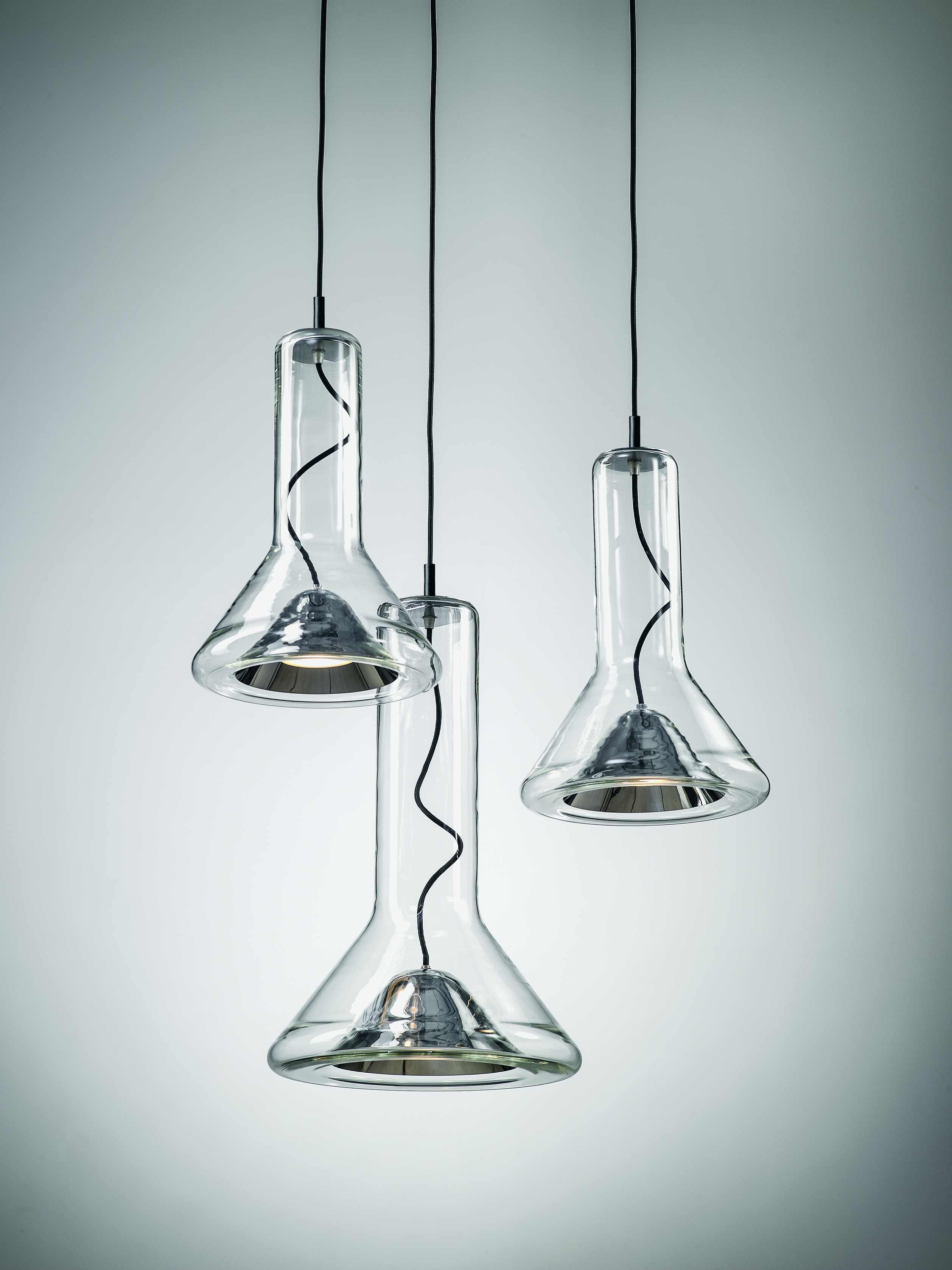 Lampa wisząca WHISTLE szkło dmuchane