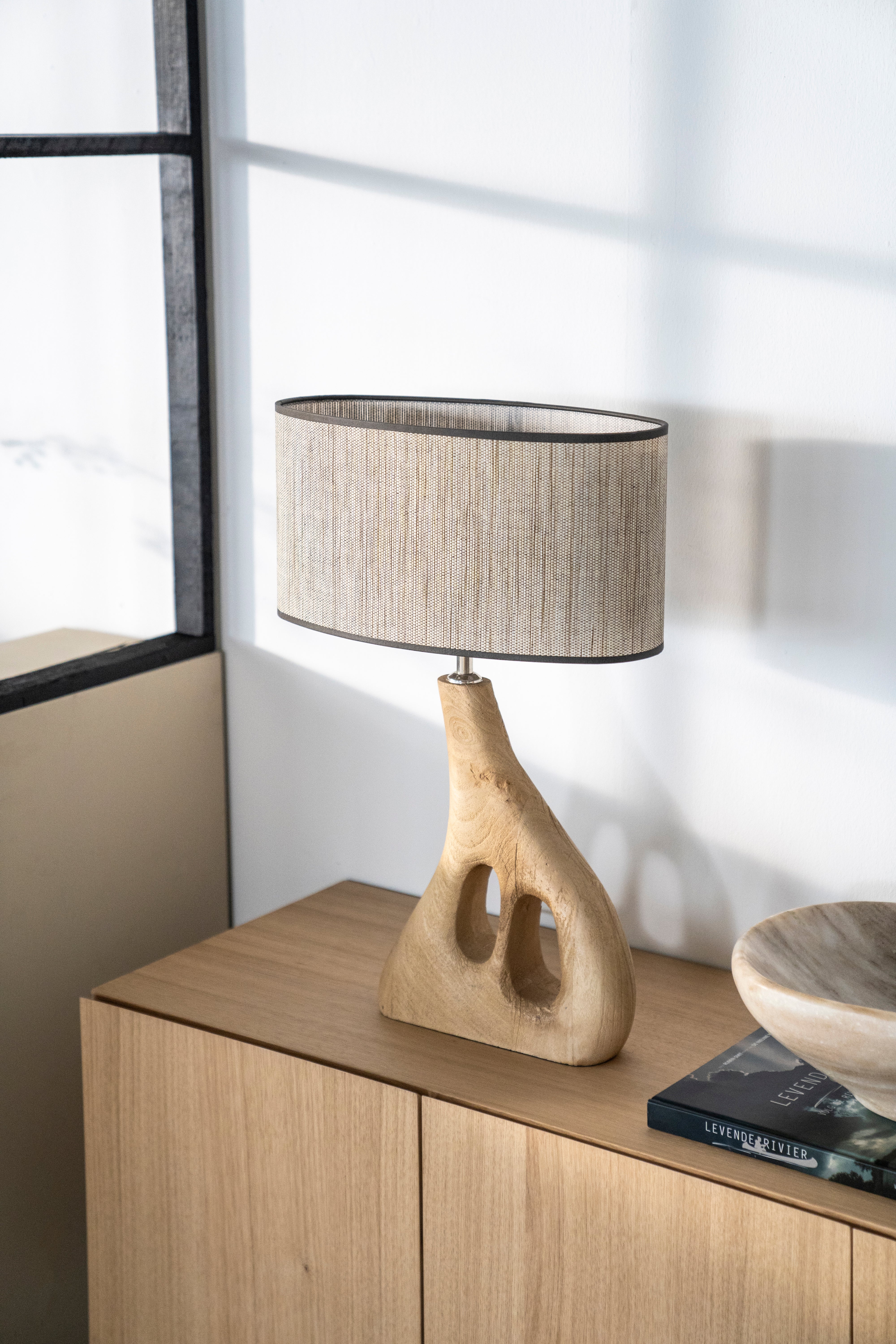Lampa stołowa SHIBOO beżowy