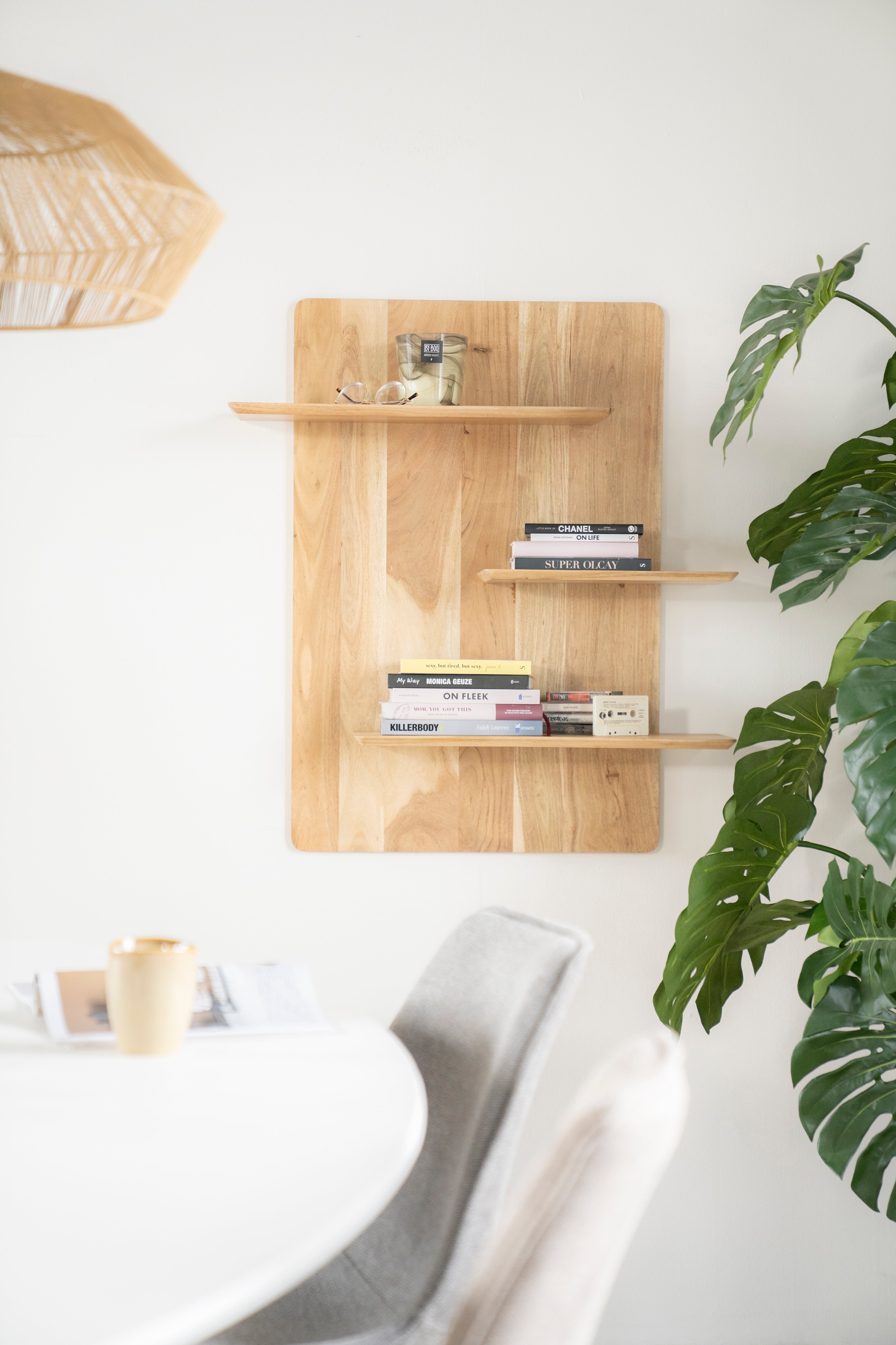 SECO hanging shelf mango wood