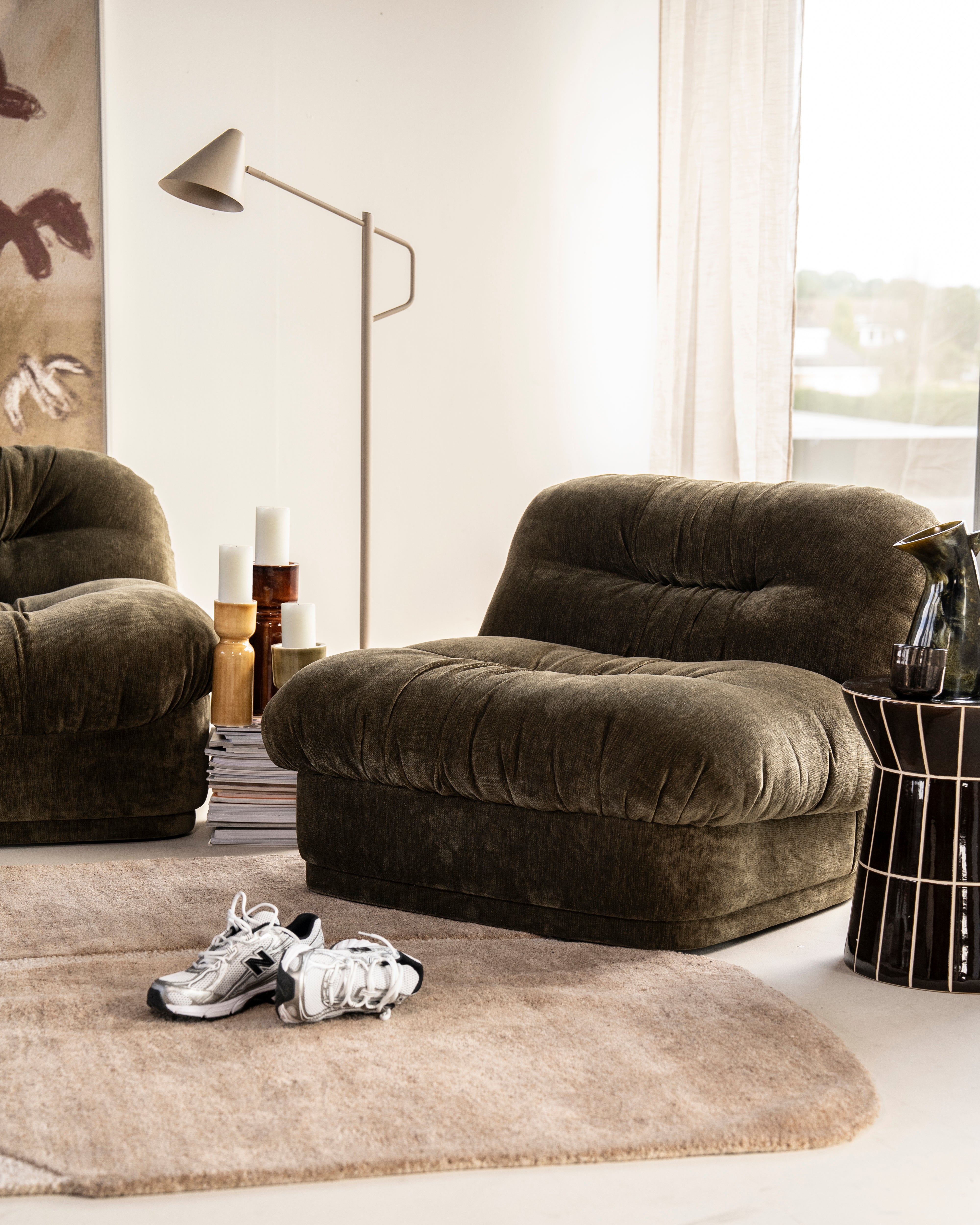 Fotel NOOK zielony