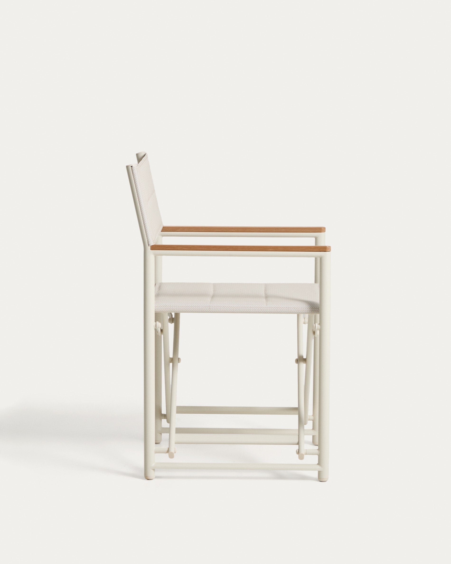 Krzesło ogrodowe składane TISNO ecru