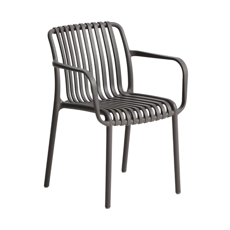 ISABELLINI Garden Chair in Graphite