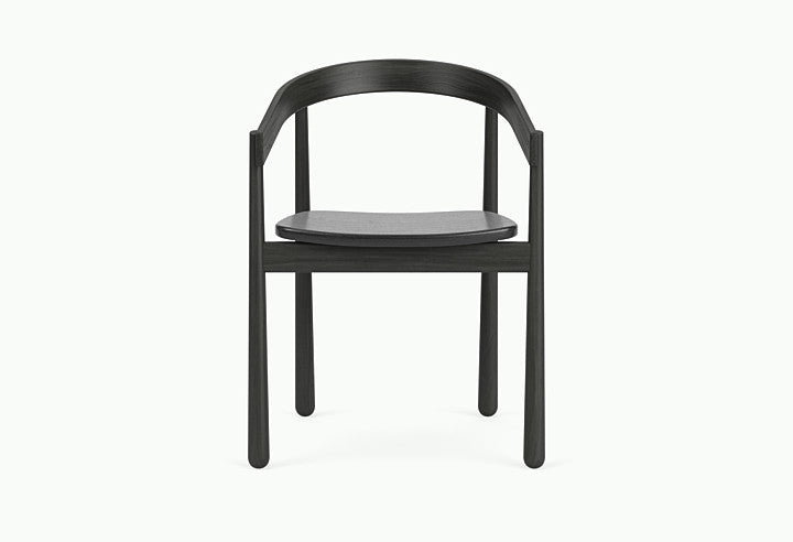 HOMERUN Chair Black Oak Wood