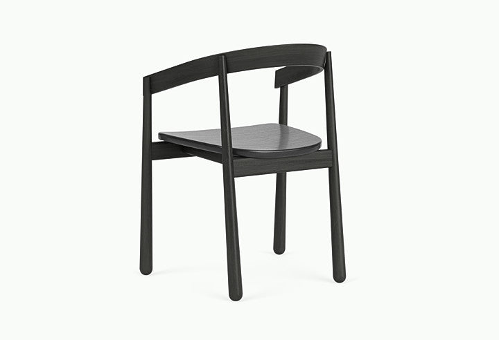 HOMERUN Chair Black Oak Wood