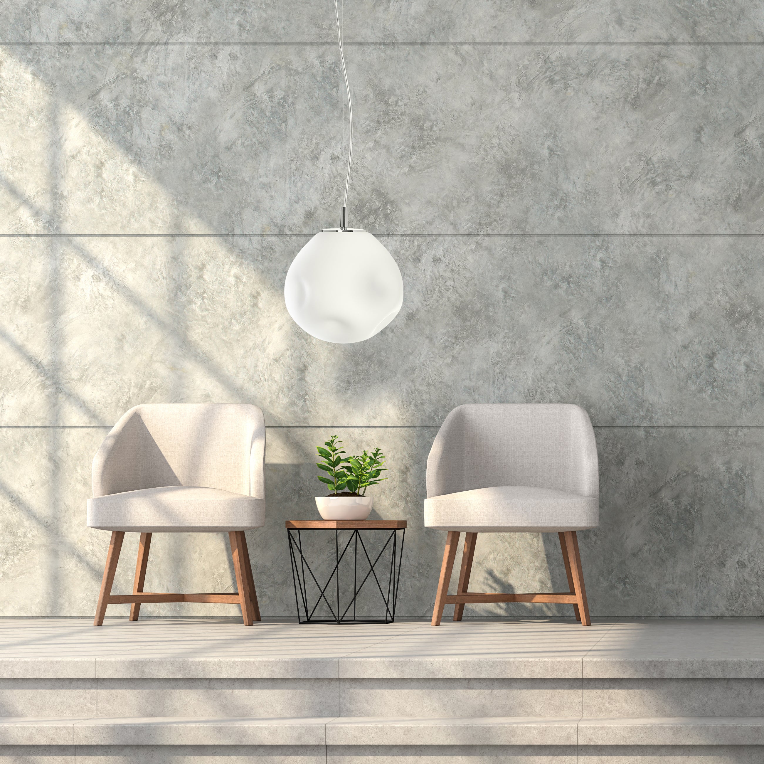 Lampa wisząca CLOE chrom