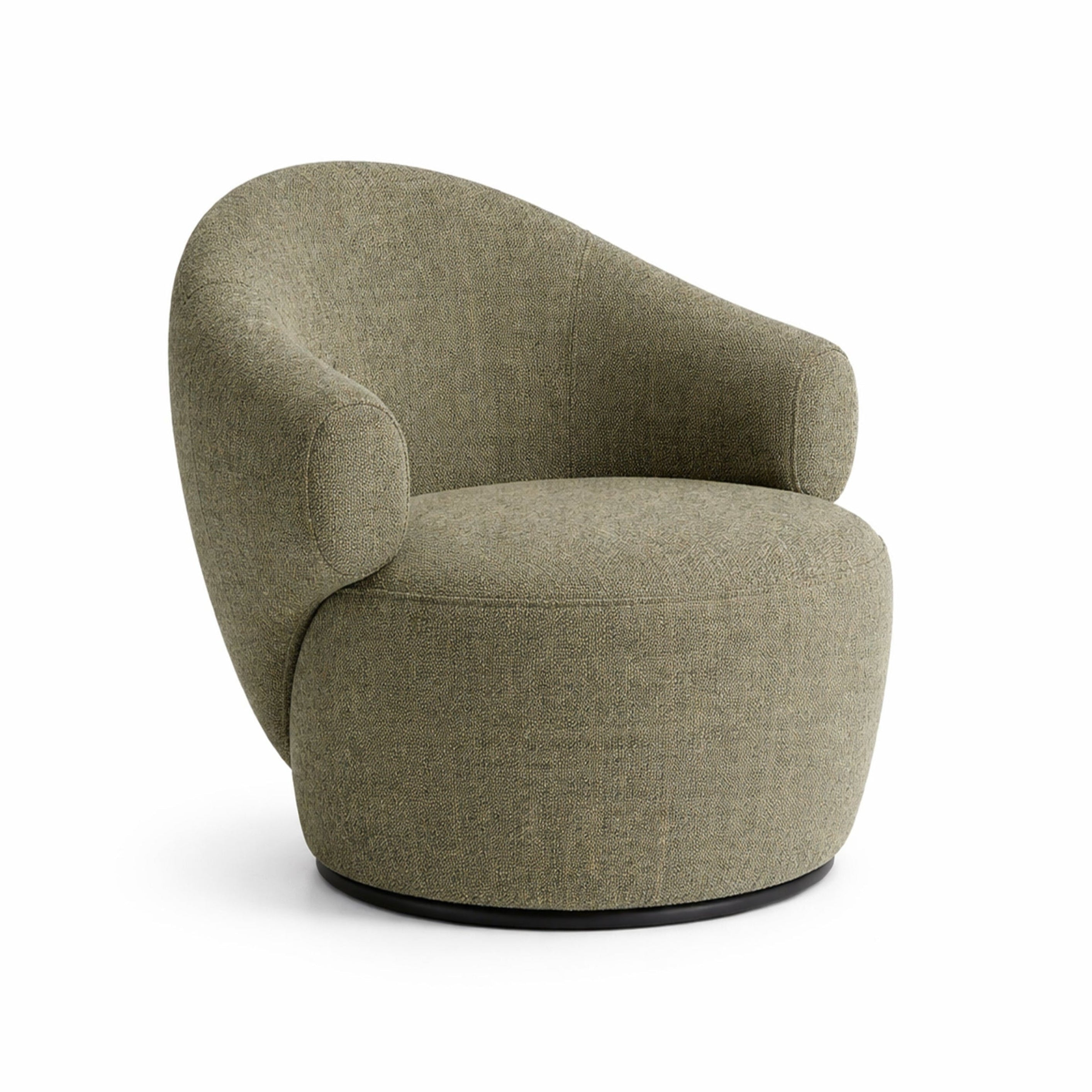 Fotel CONVA zielony boucle