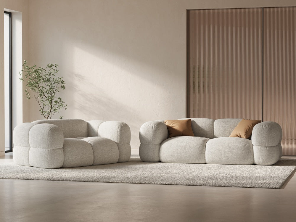 Sofa 2-osobowa LORETTO jasnobeżowy