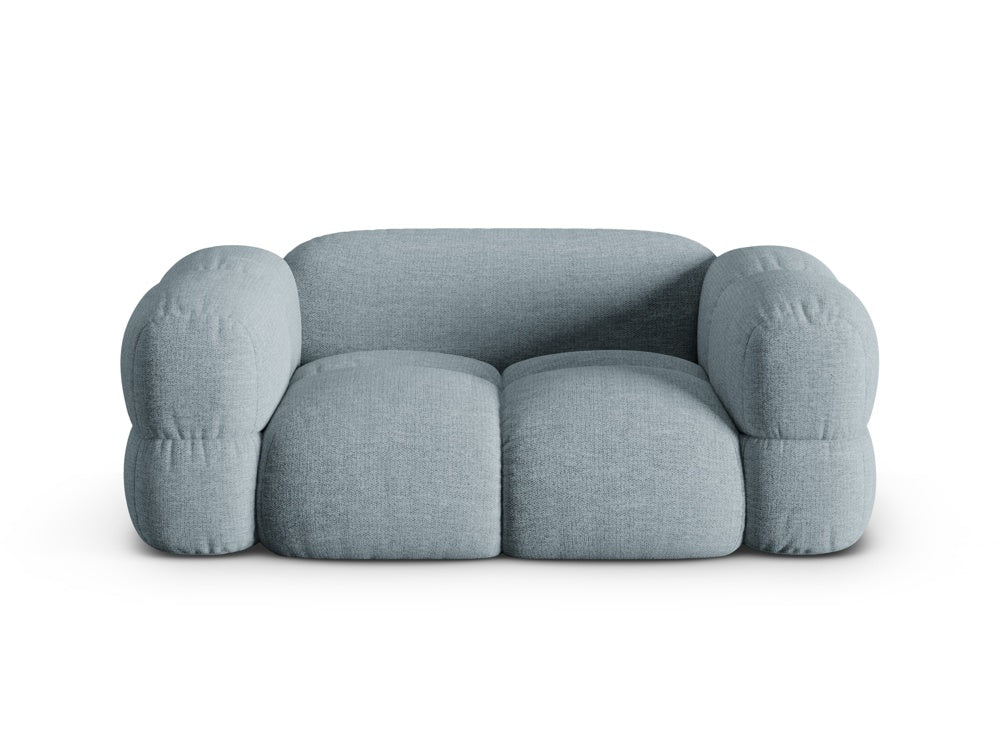 Sofa 2-osobowa LORETTO pastelowy niebieski
