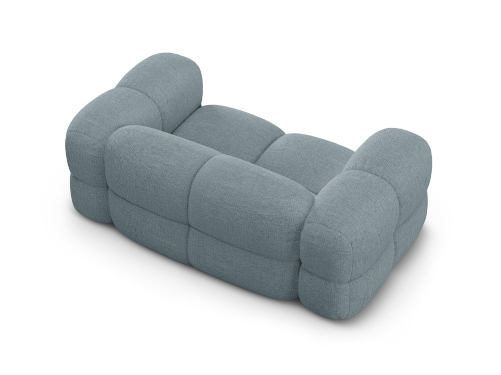 Sofa 2-osobowa LORETTO pastelowy niebieski
