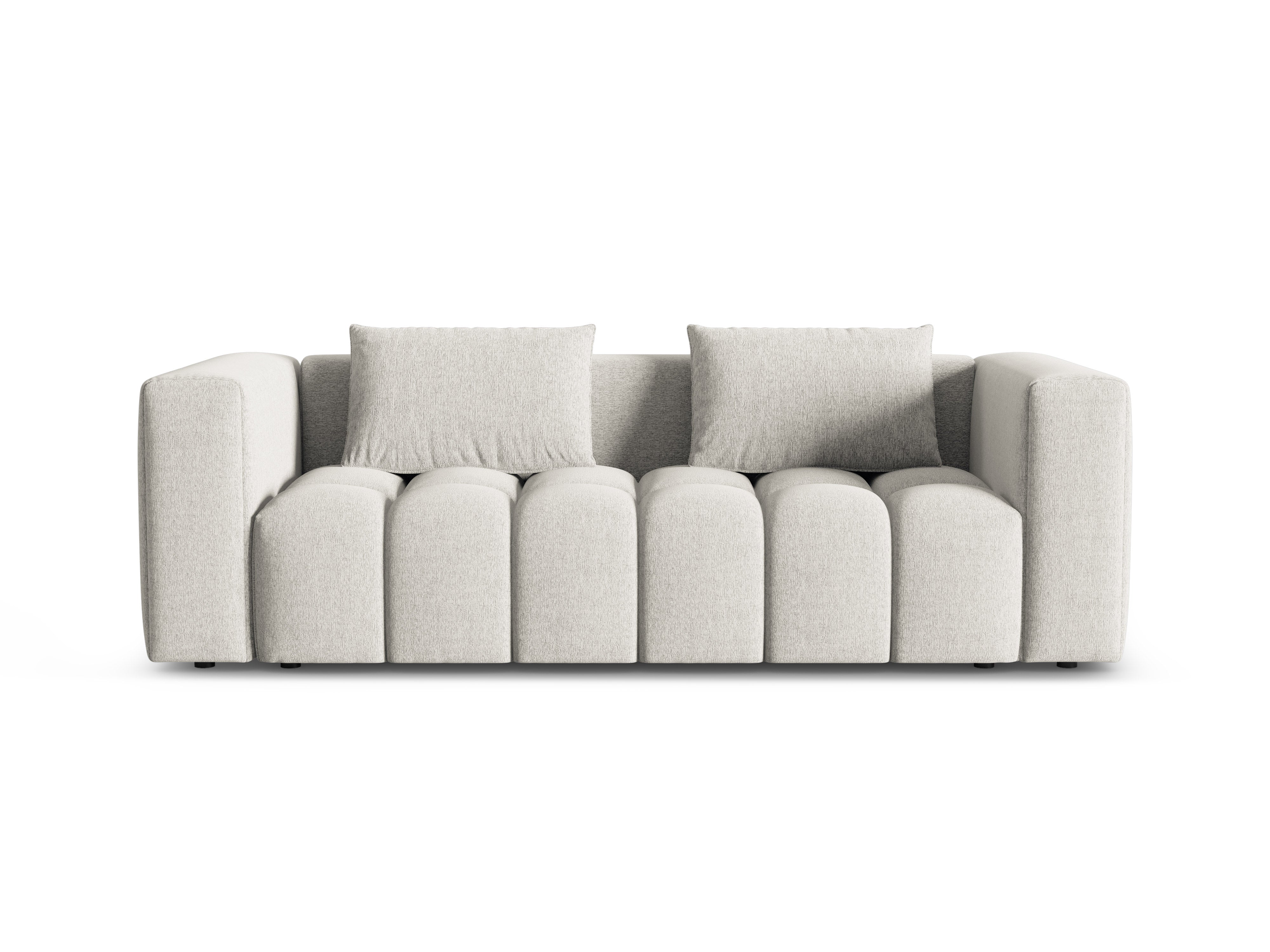 Sofa 3-osobowa z funkcją spania VERONA beżowy – Cosmopolitan Design