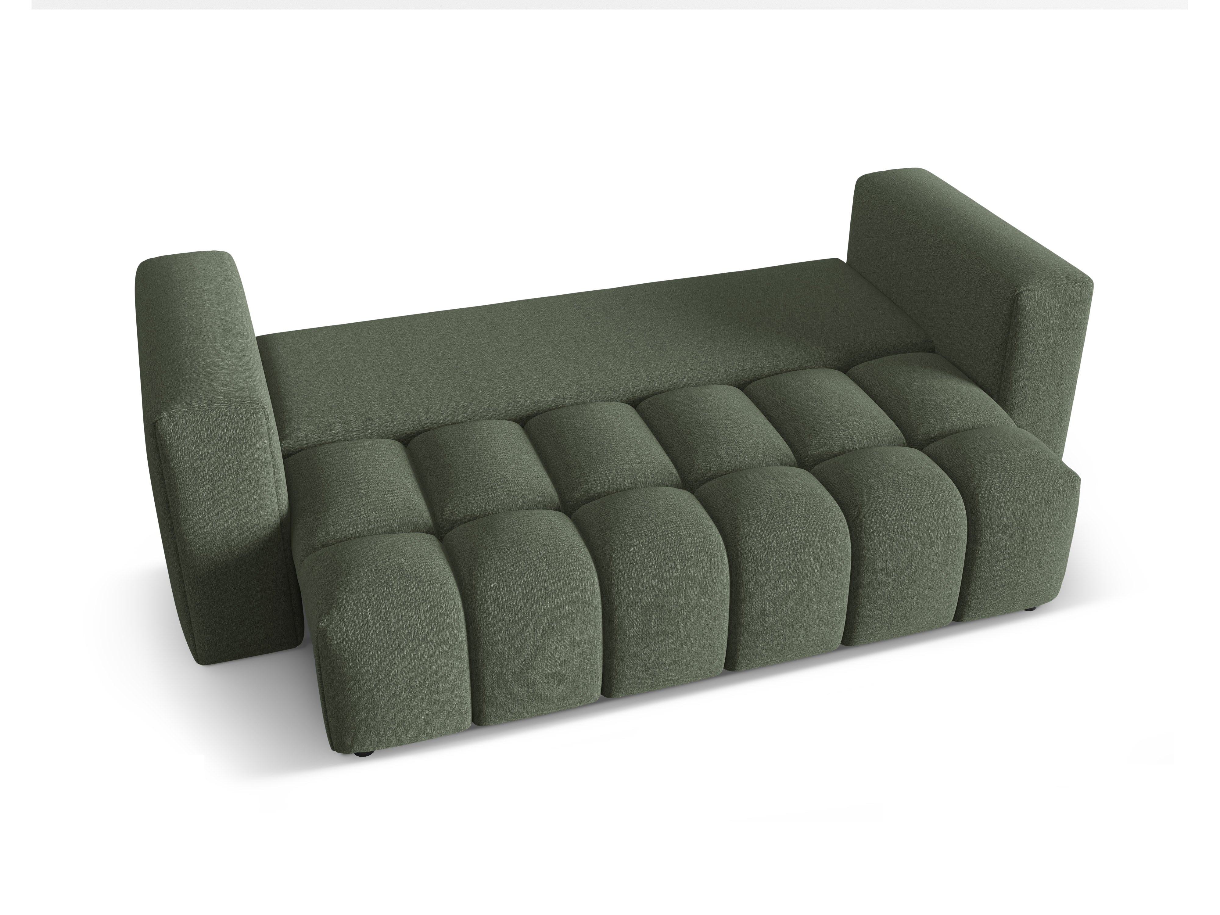 Sofa 3-osobowa z funkcją spania VERONA oliwkowy