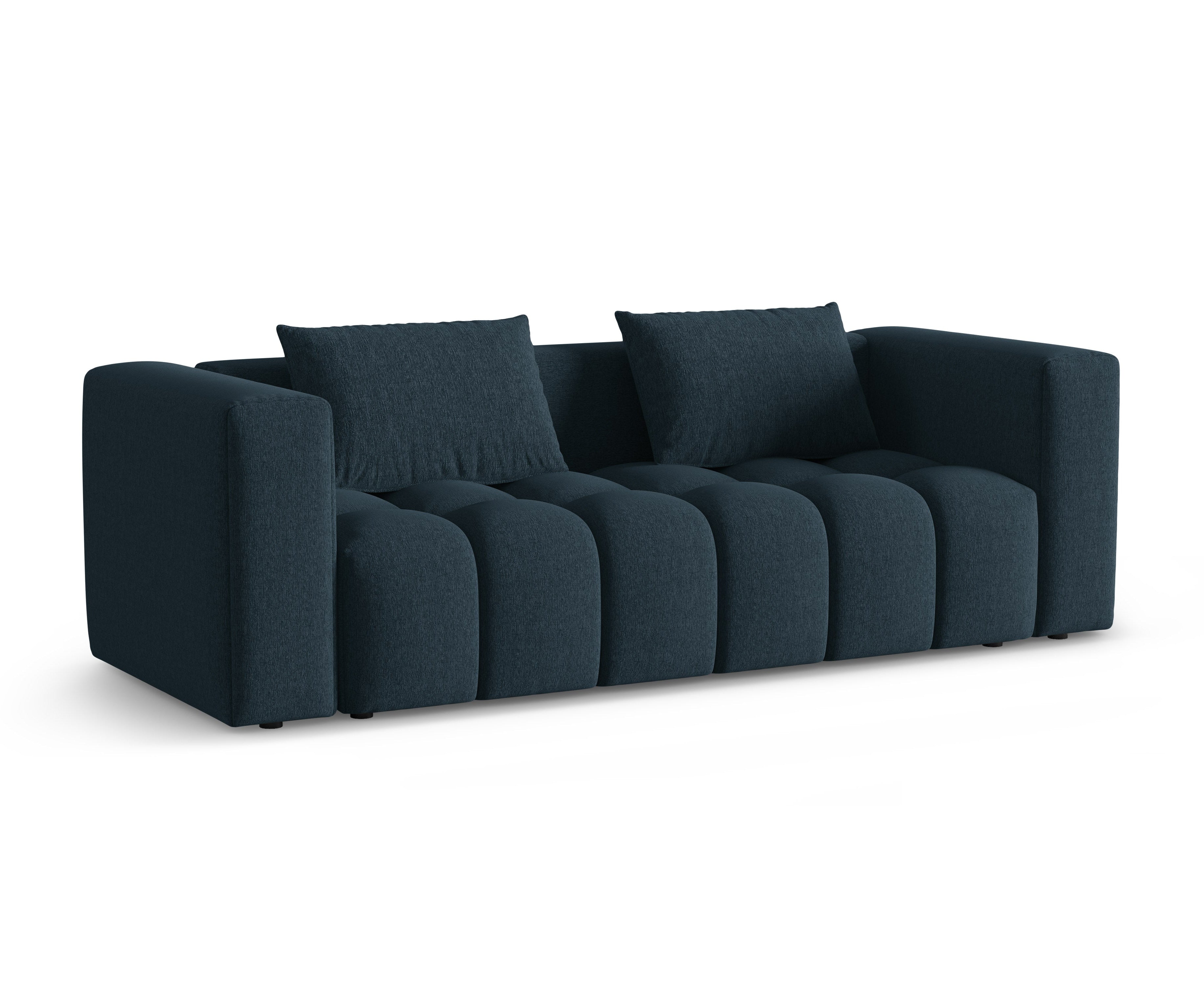 Sofa 3-osobowa z funkcją spania VERONA ciemny niebieski