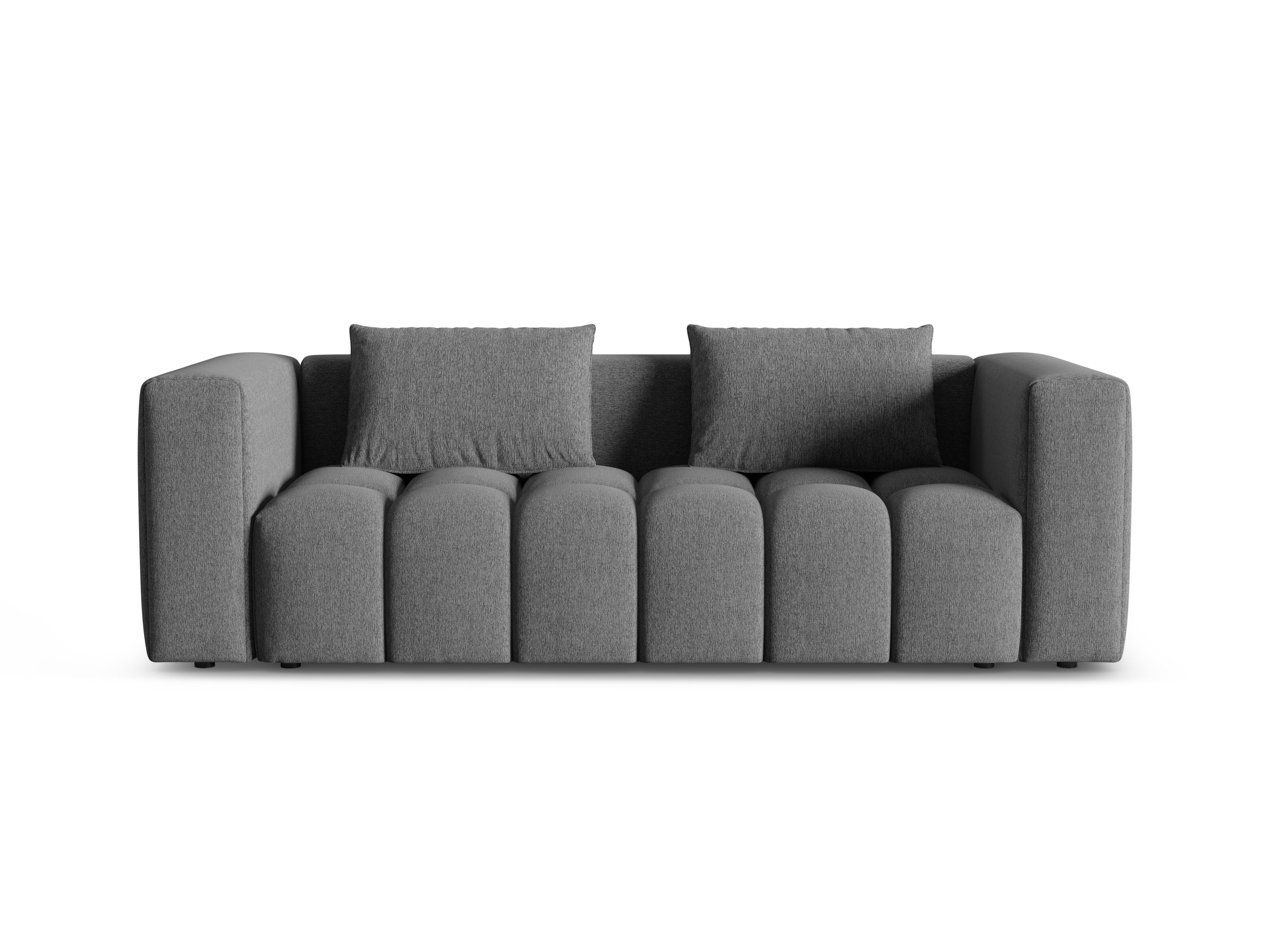 Sofa 3-osobowa z funkcją spania VERONA szary – Cosmopolitan Design