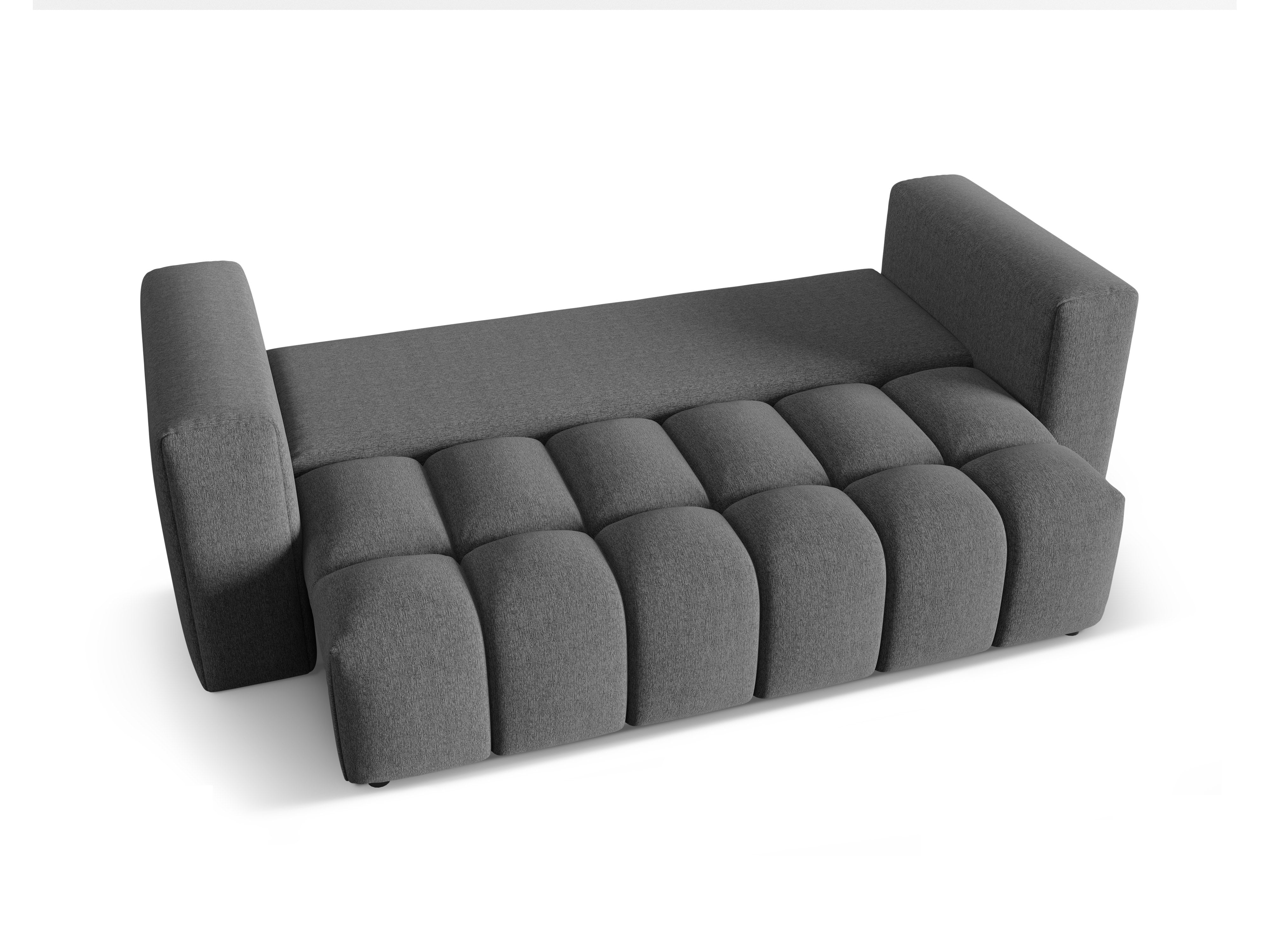 Sofa 3-osobowa z funkcją spania VERONA szary – Cosmopolitan Design