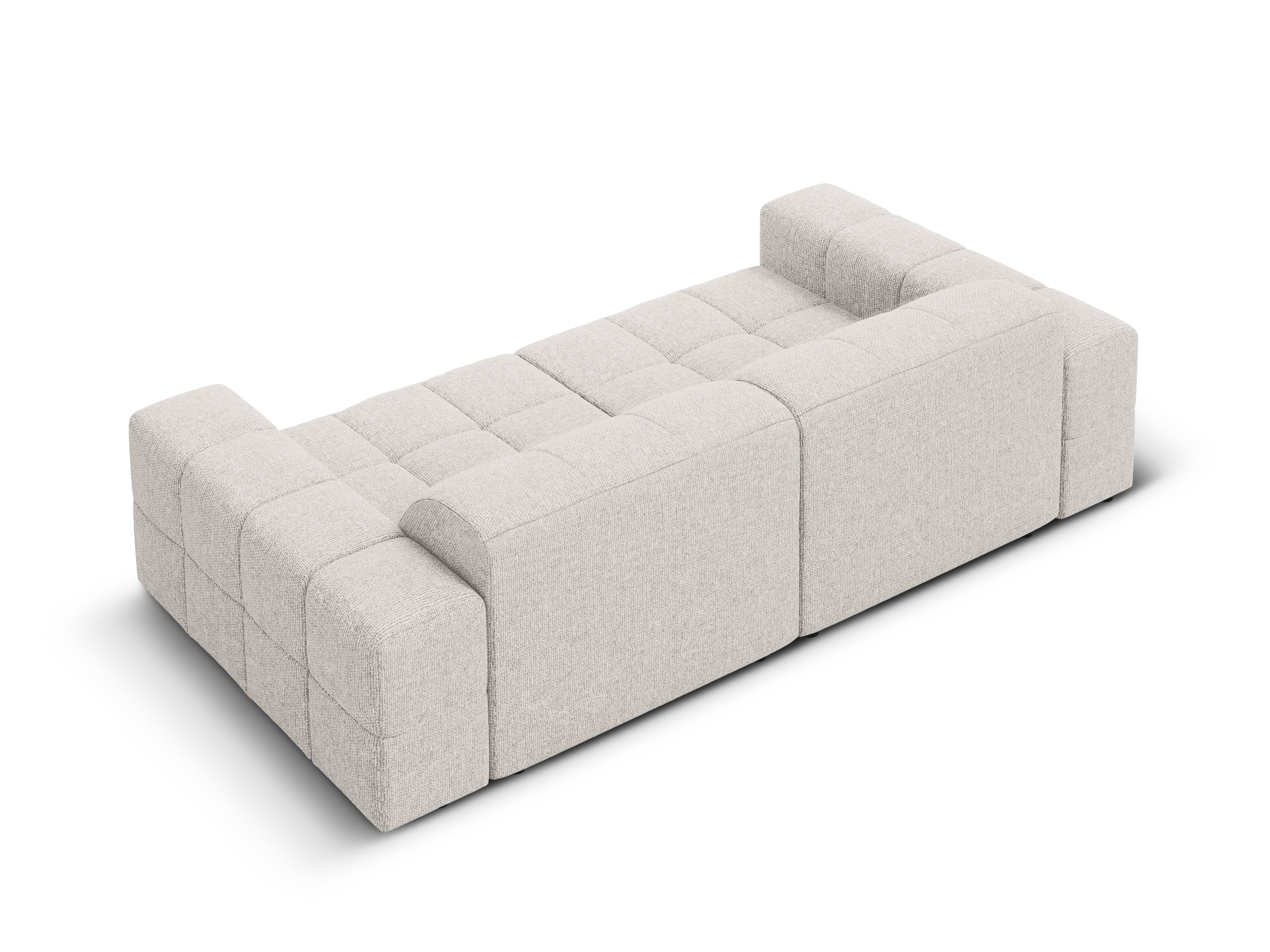Sofa 3-osobowa CHICAGO jasnoszary szenil