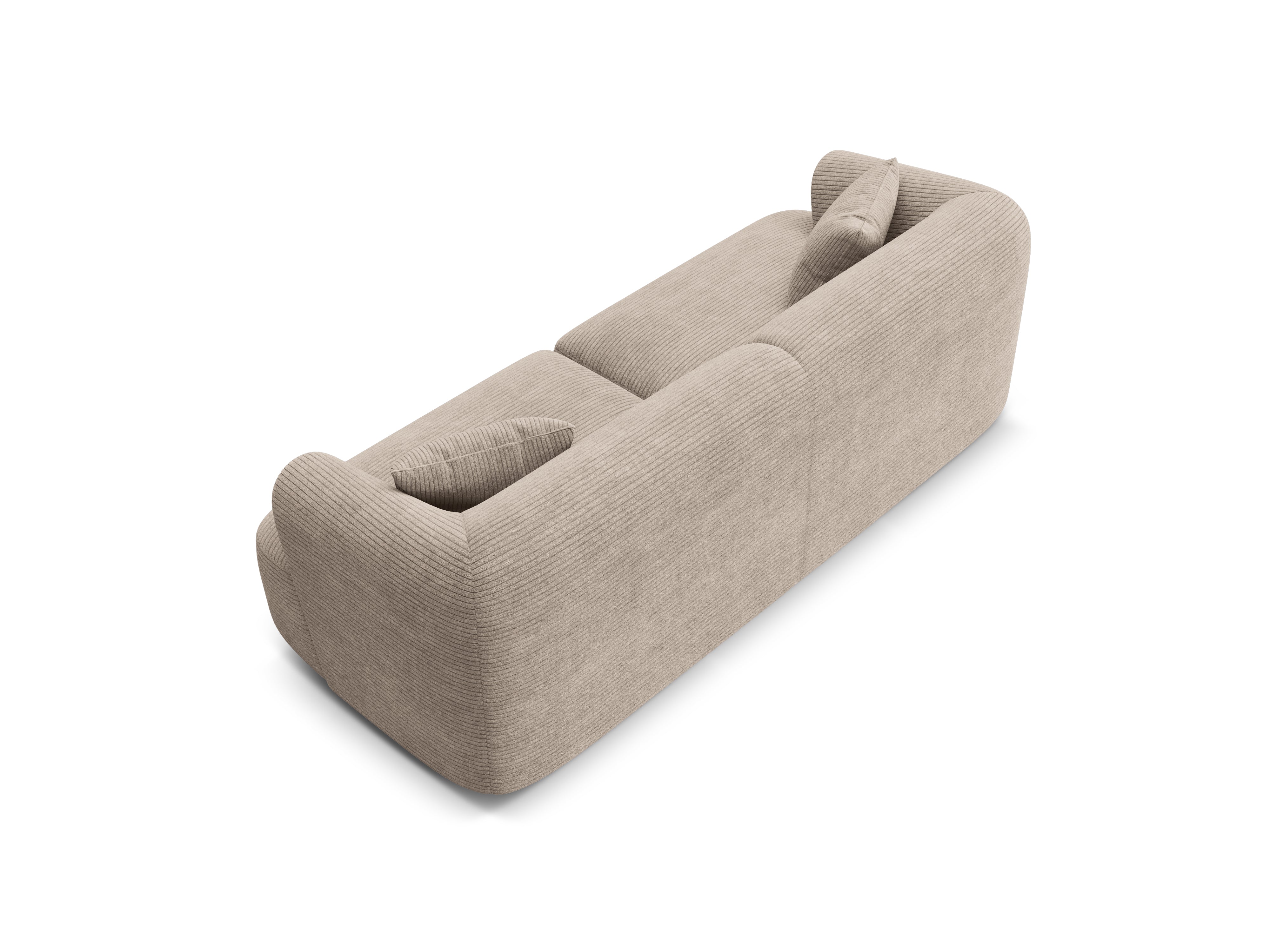 Sofa 3-osobowa CAMPI beżowy sztruks