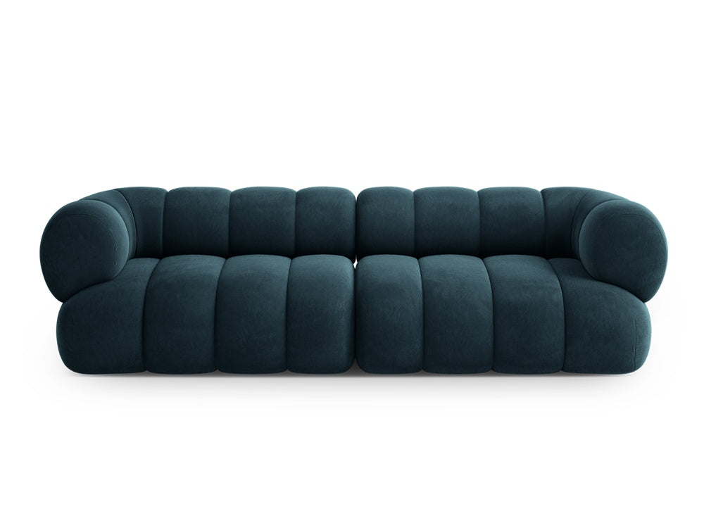 Sofa aksamitna 4-osobowa KOGE petrol