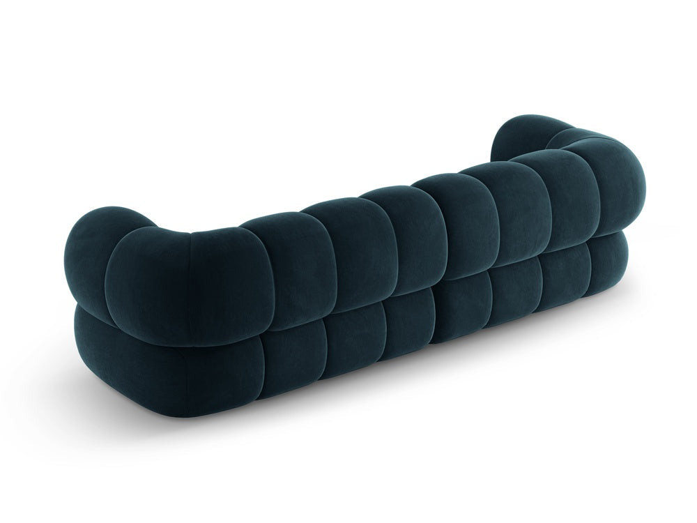 Sofa aksamitna 4-osobowa KOGE petrol