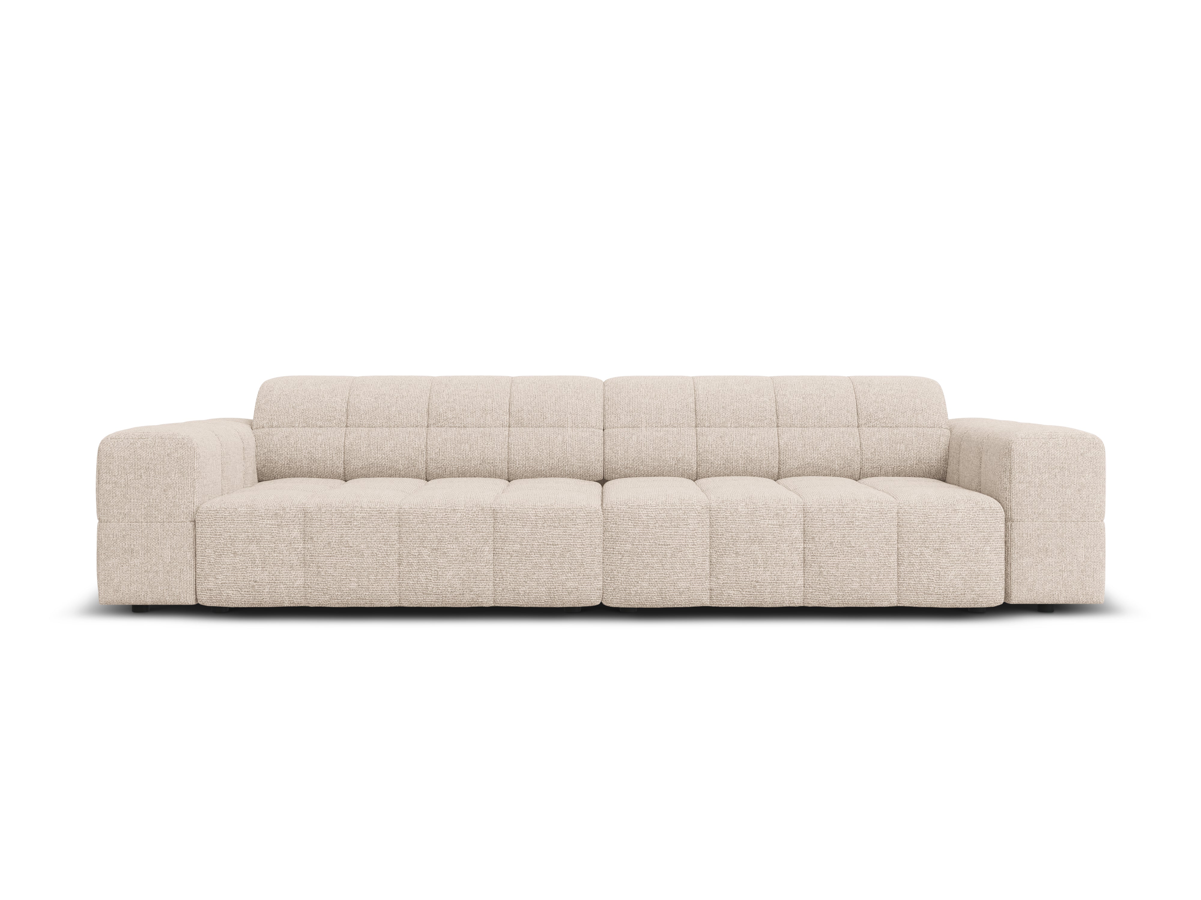 Sofa 4-osobowa CHICAGO beżowy szenil – Cosmopolitan Design
