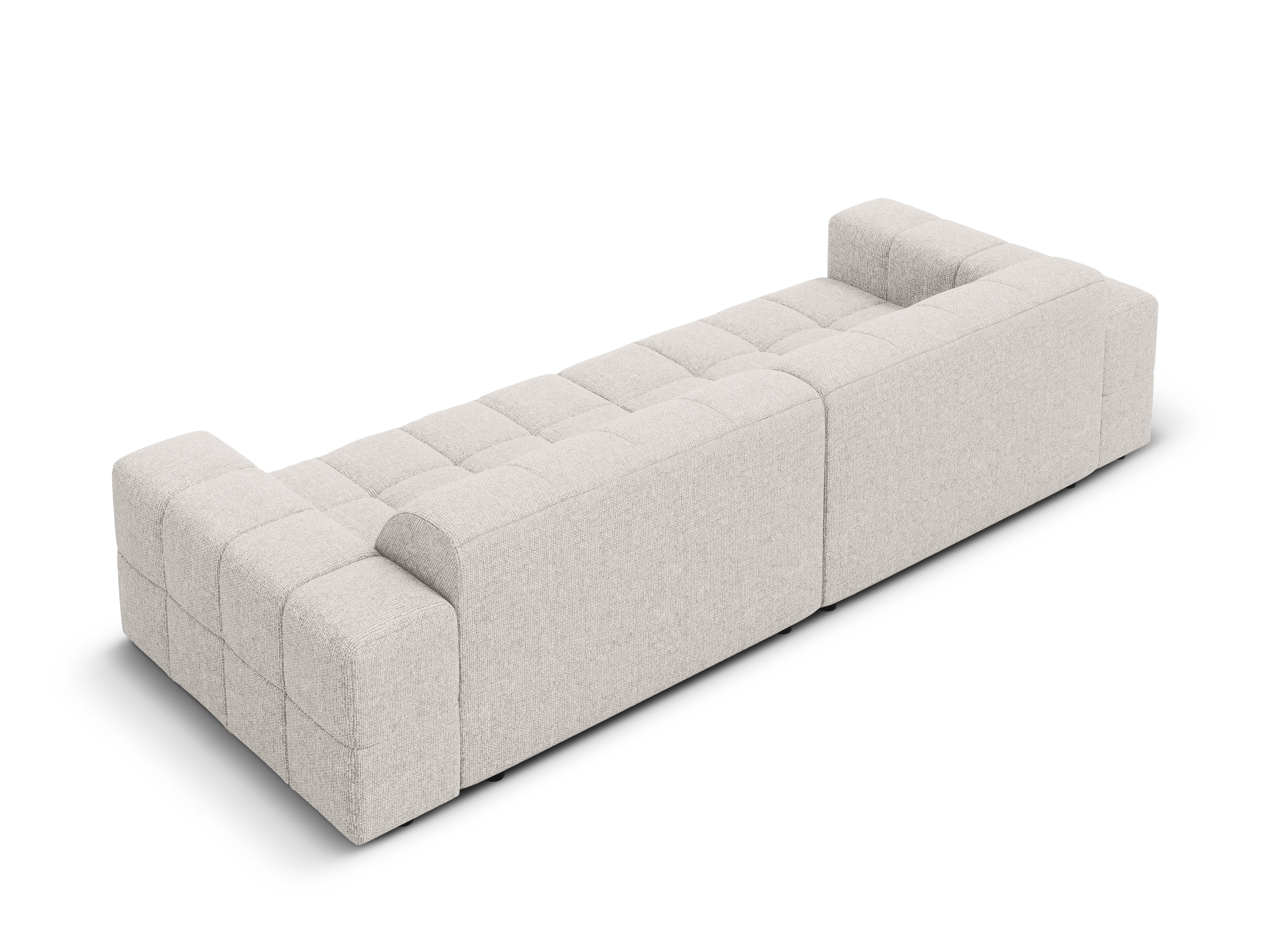 Sofa 4-osobowa CHICAGO jasnoszary szenil