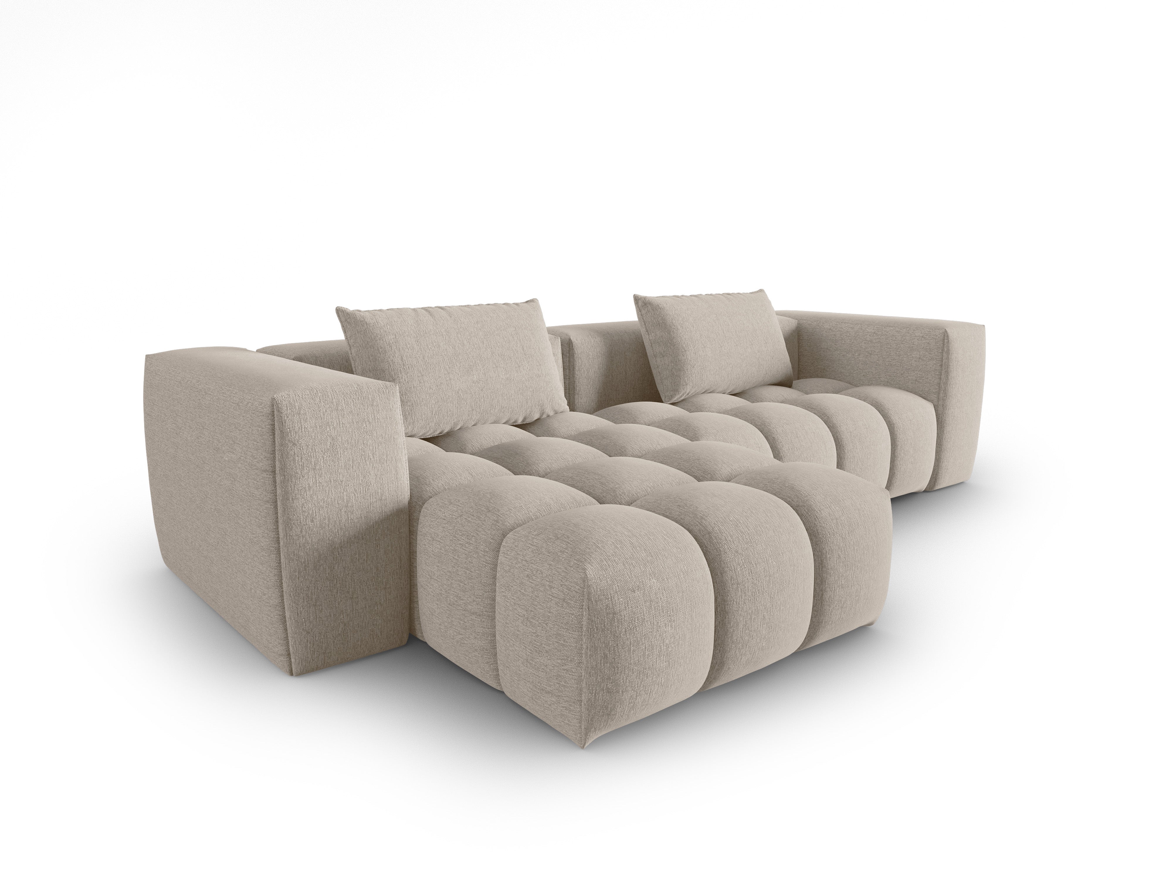 Narożnik 3-osobowy lewostronny VERONA piaskowy – Cosmopolitan Design