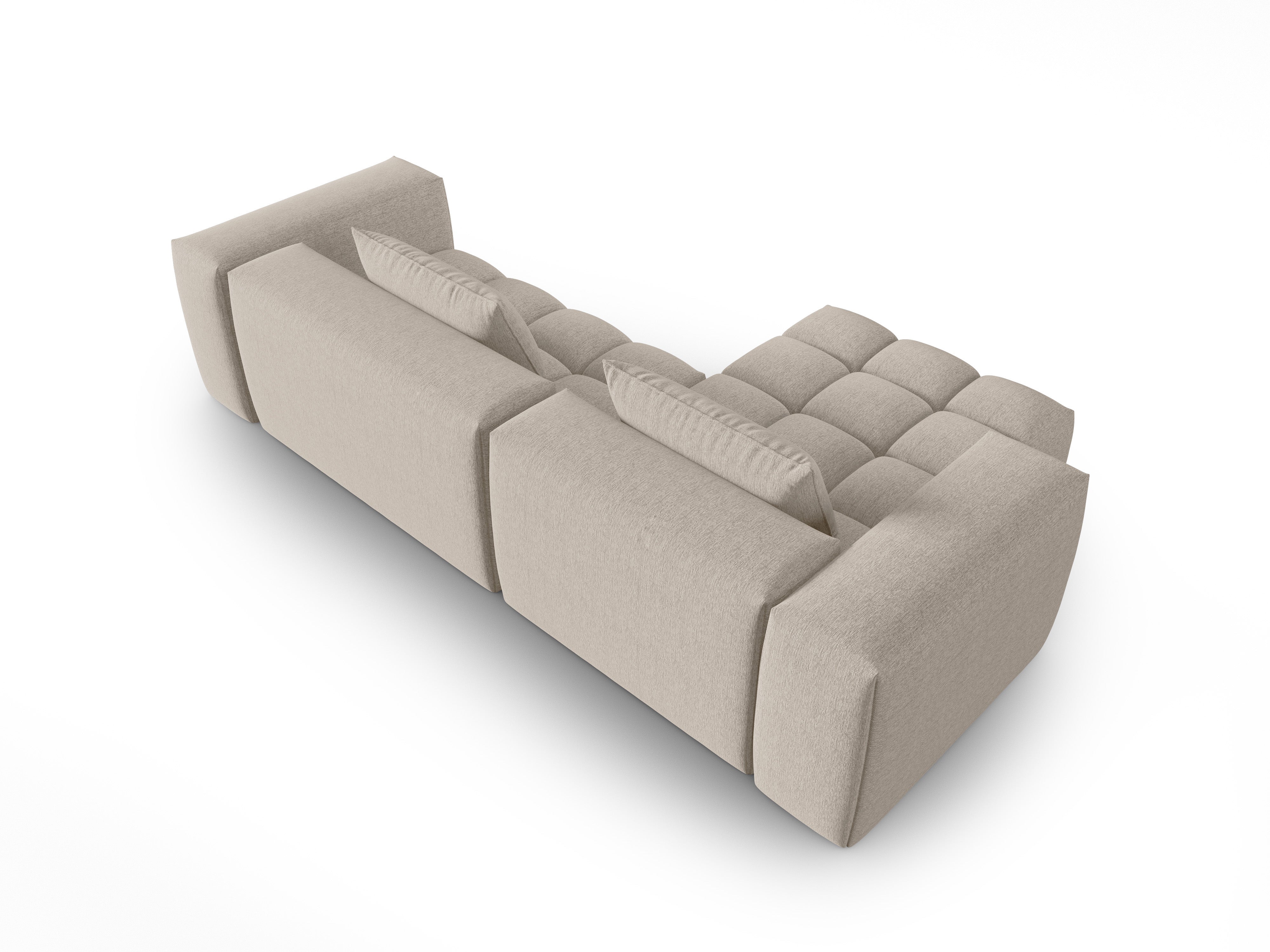 Narożnik 3-osobowy lewostronny VERONA piaskowy – Cosmopolitan Design