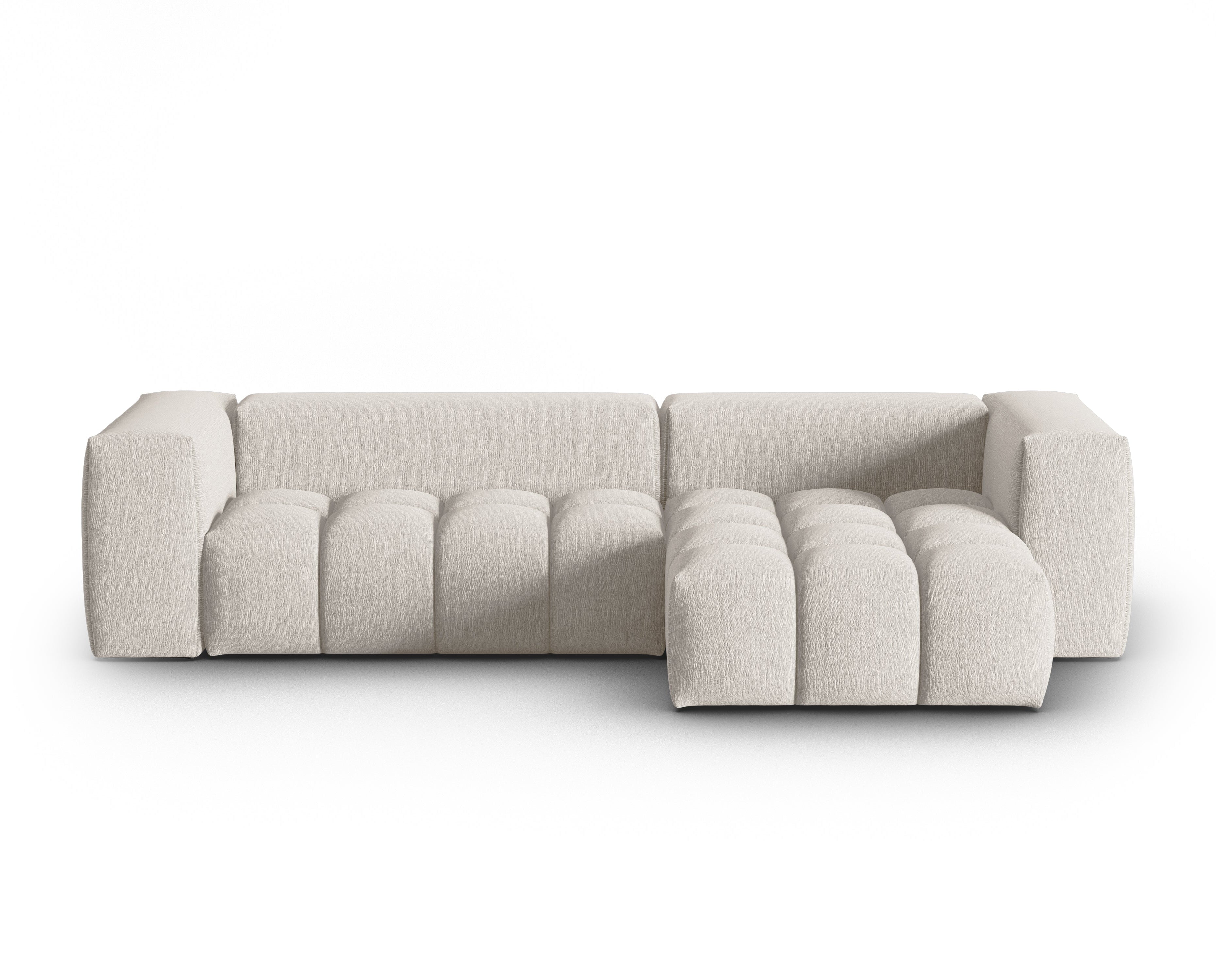 Narożnik 3-osobowy prawostronny VERONA beżowy – Cosmopolitan Design