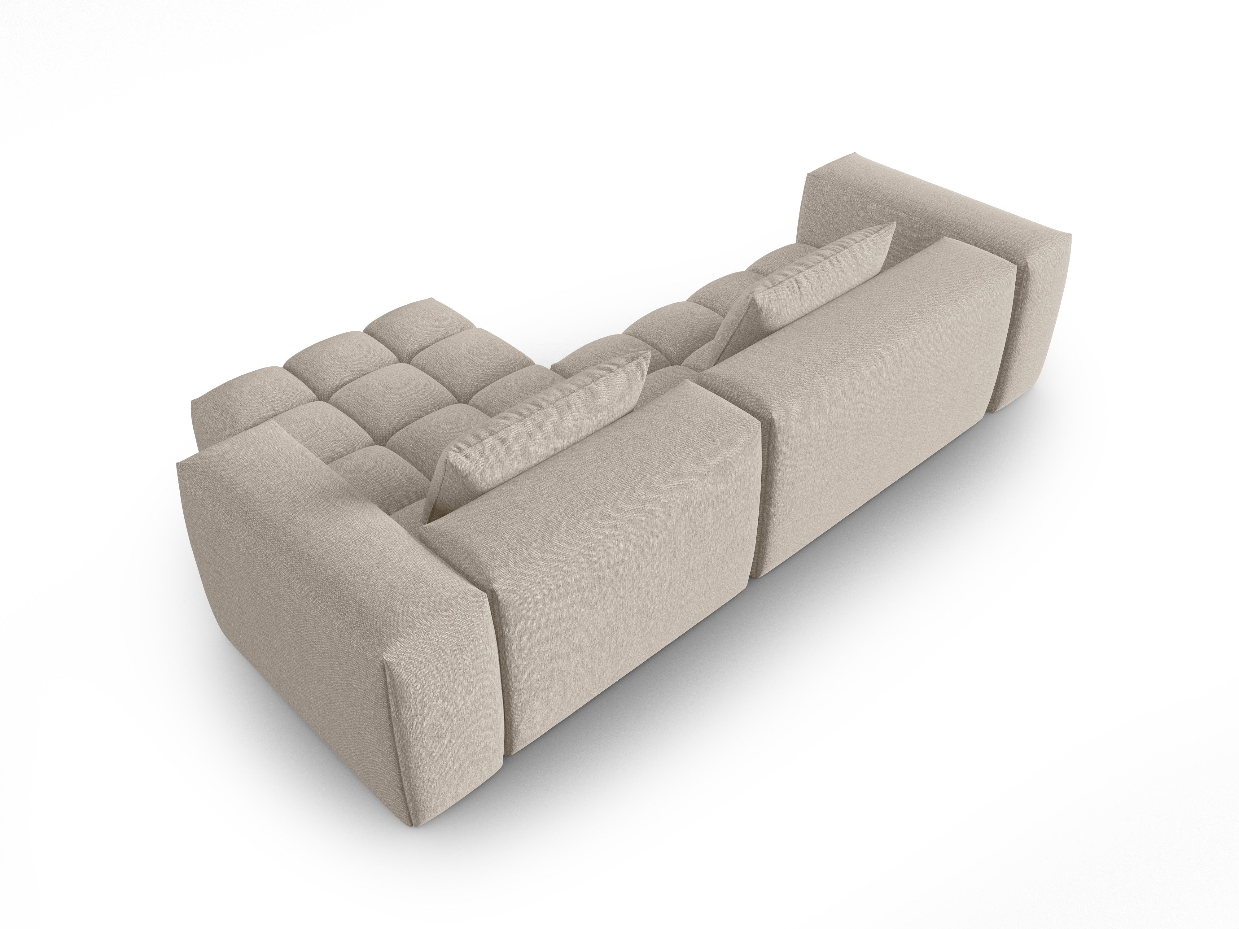 Narożnik 3-osobowy prawostronny VERONA piaskowy – Cosmopolitan Design