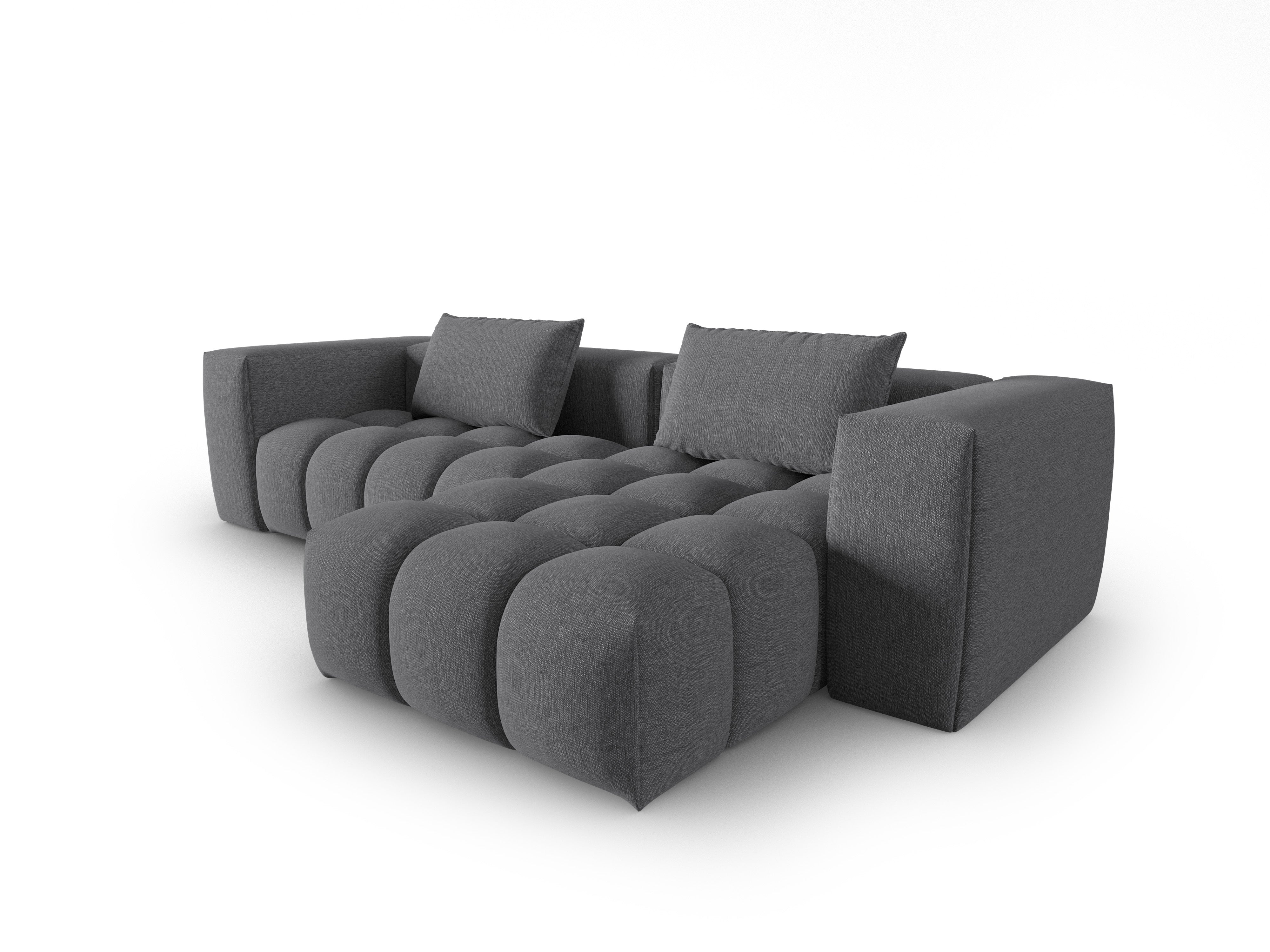 Narożnik 3-osobowy prawostronny VERONA szary – Cosmopolitan Design