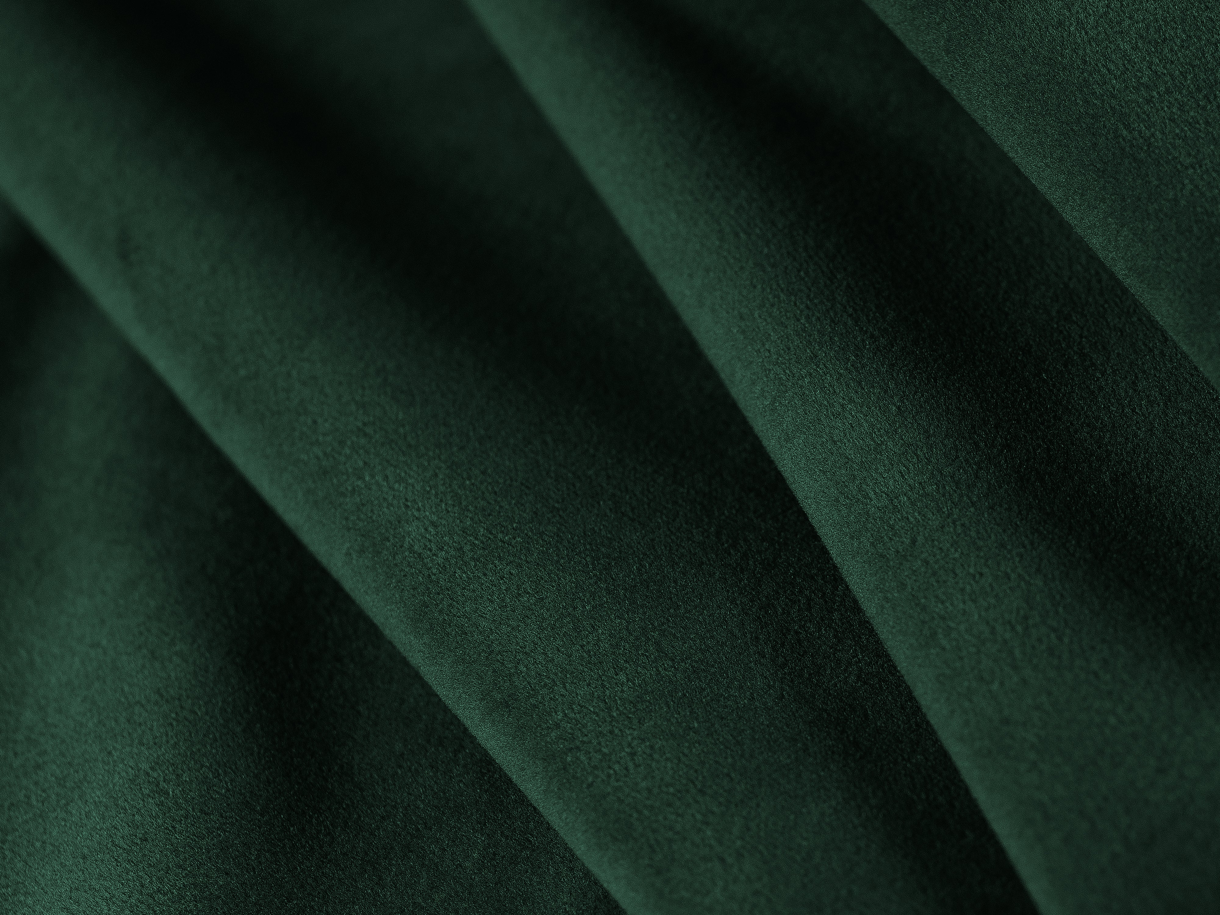 CORTINA Velvet Corner Sofa for 3 in Bottle Green