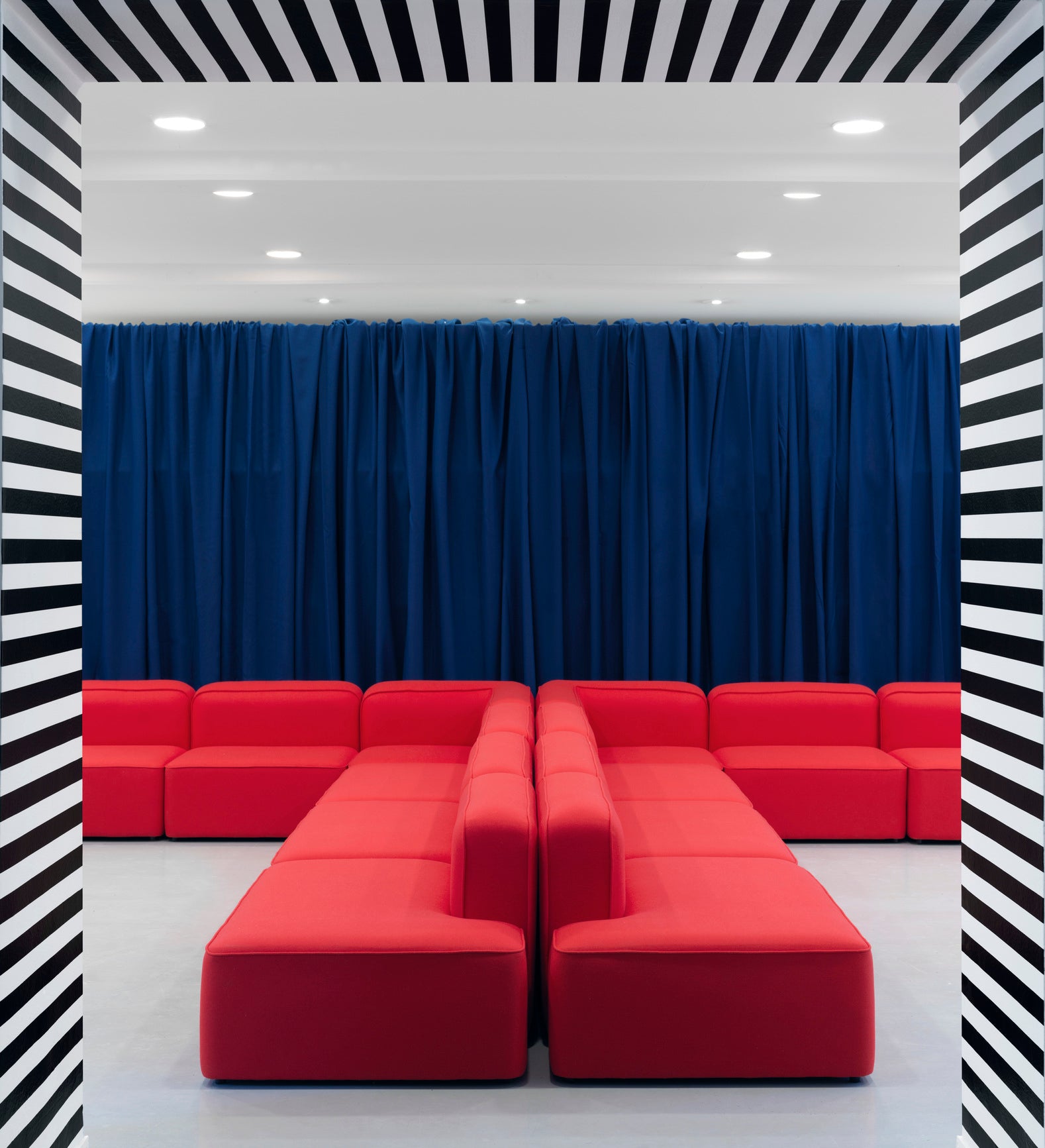 Polsteres Seilmodularsofa